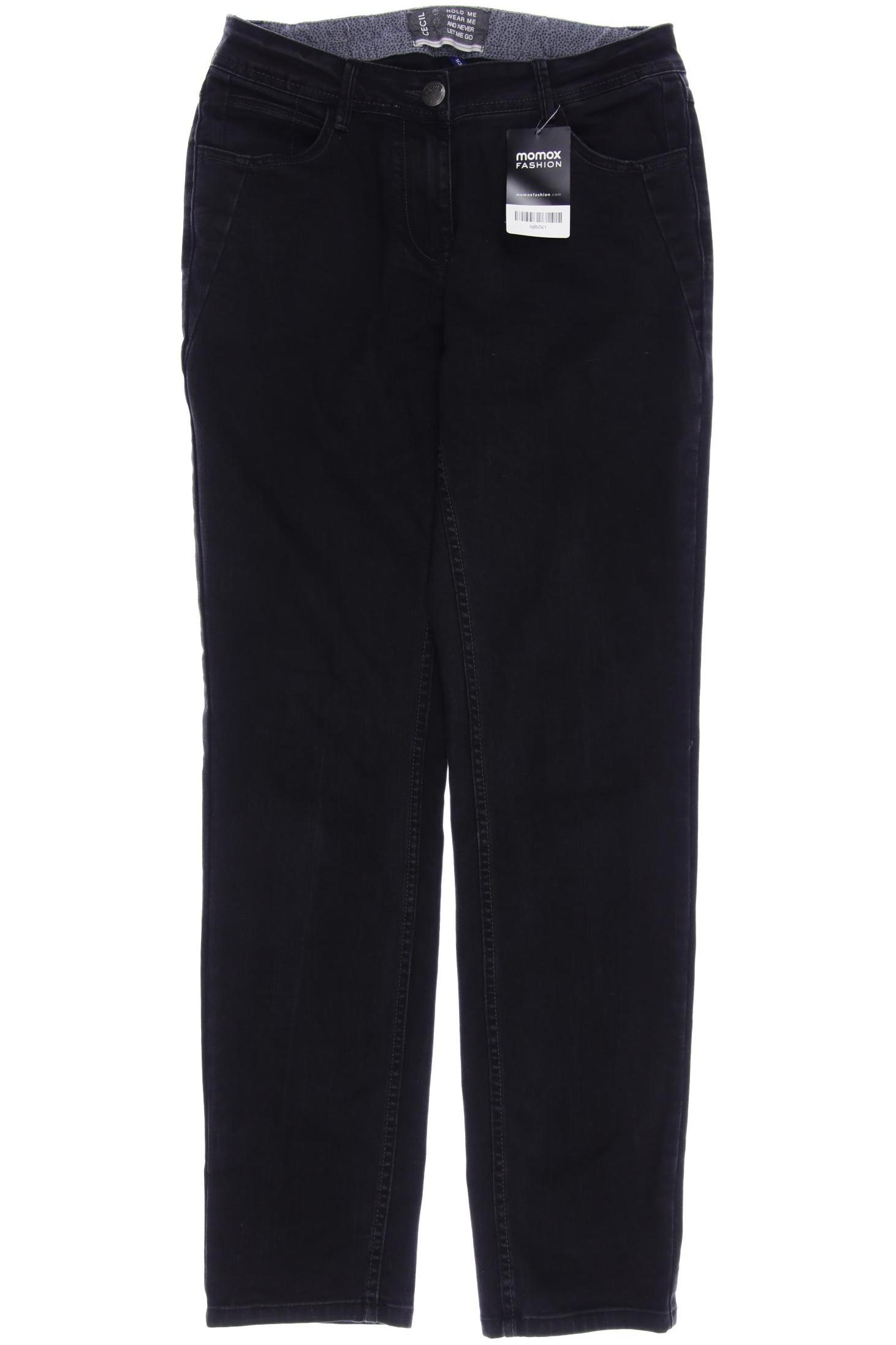 

CECIL Damen Jeans, grau
