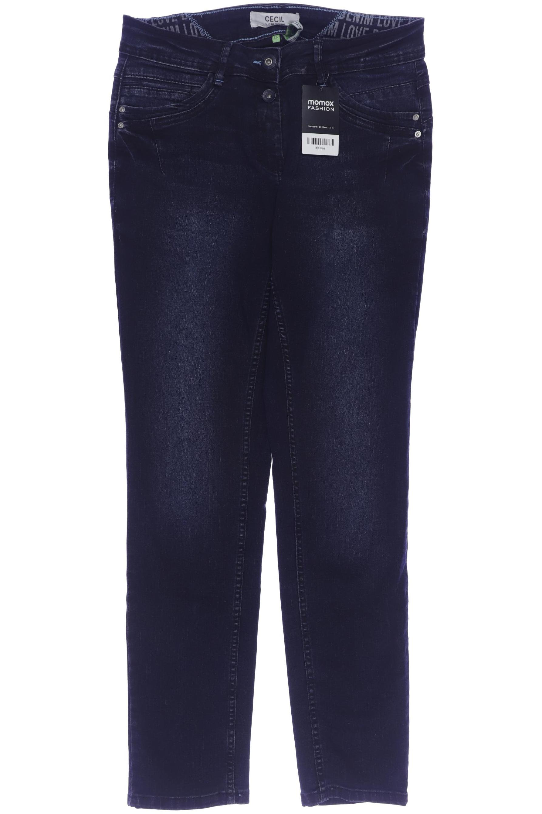 

Cecil Damen Jeans, marineblau, Gr. 28