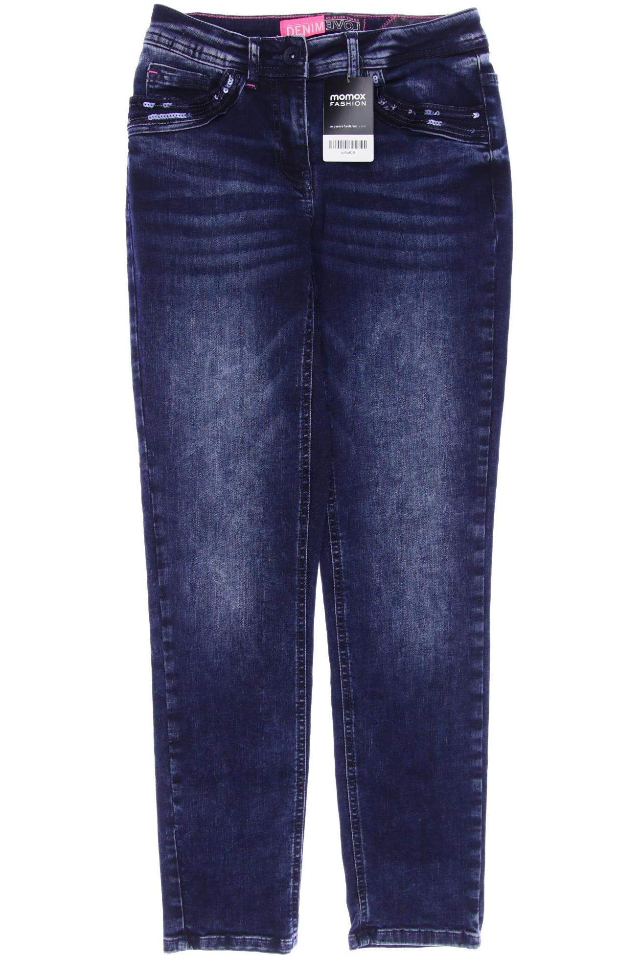 

CECIL Damen Jeans, marineblau