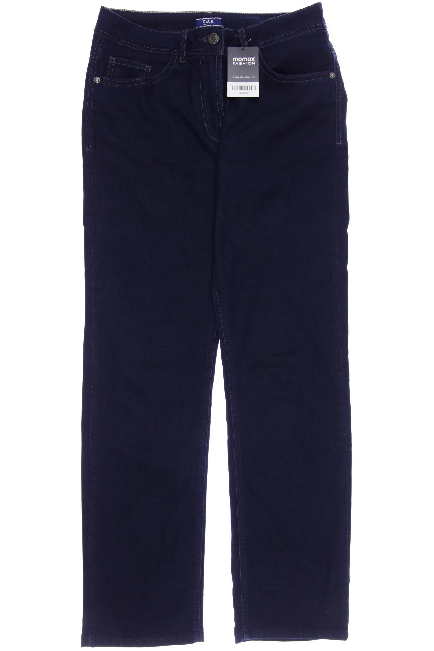 

CECIL Damen Jeans, marineblau