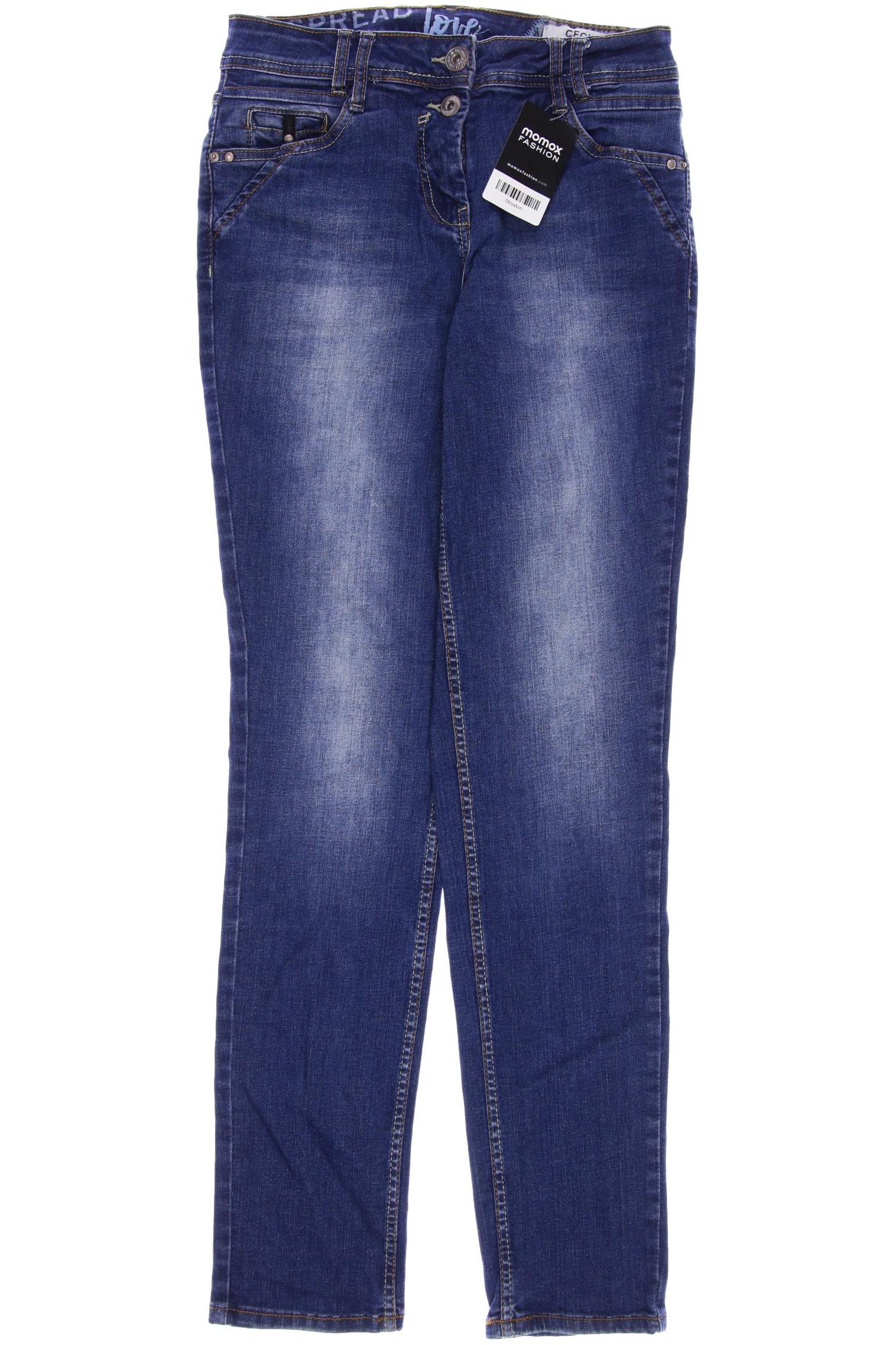 

CECIL Damen Jeans, marineblau