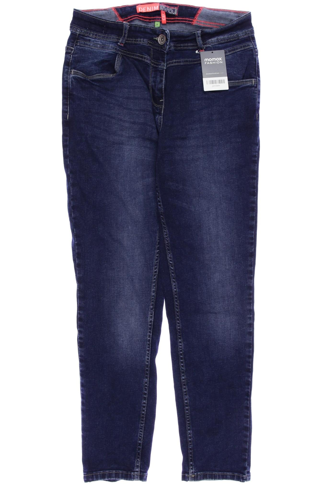 

Cecil Damen Jeans, marineblau, Gr. 28