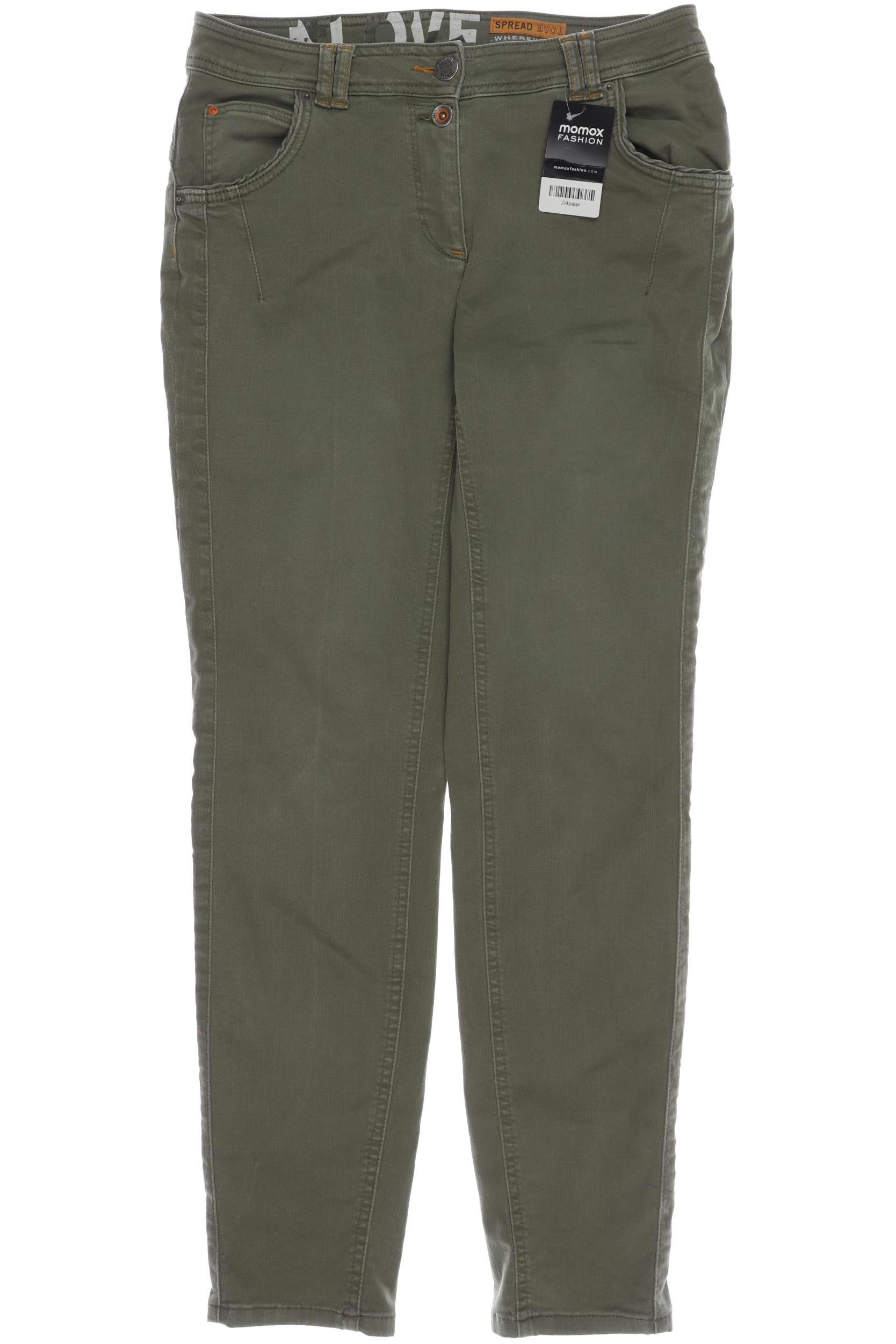 

Cecil Damen Jeans, grün, Gr. 30