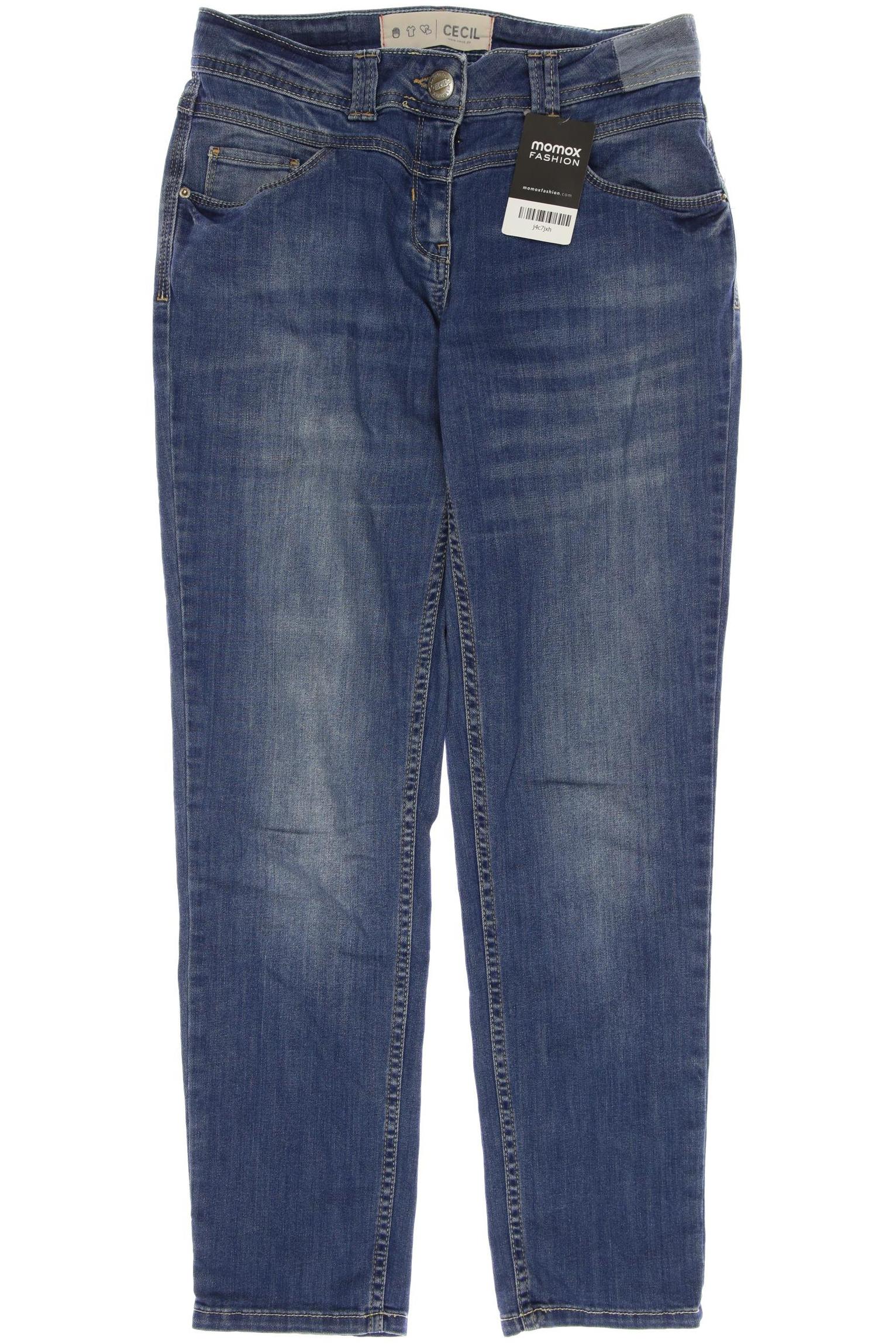 

CECIL Damen Jeans, blau