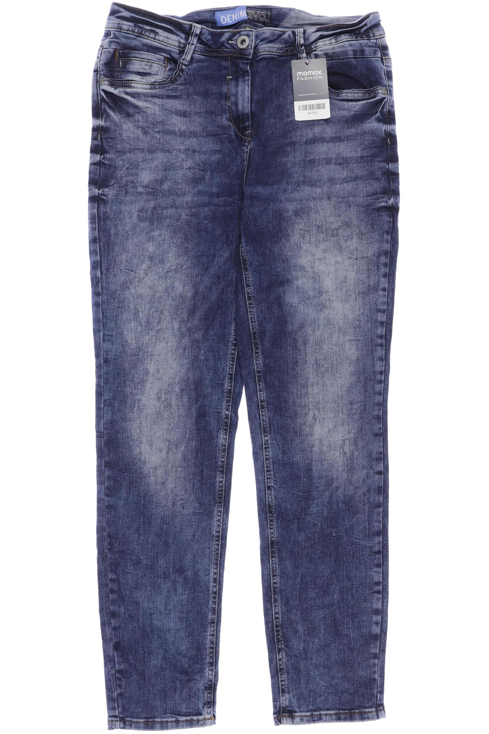 

CECIL Damen Jeans, marineblau