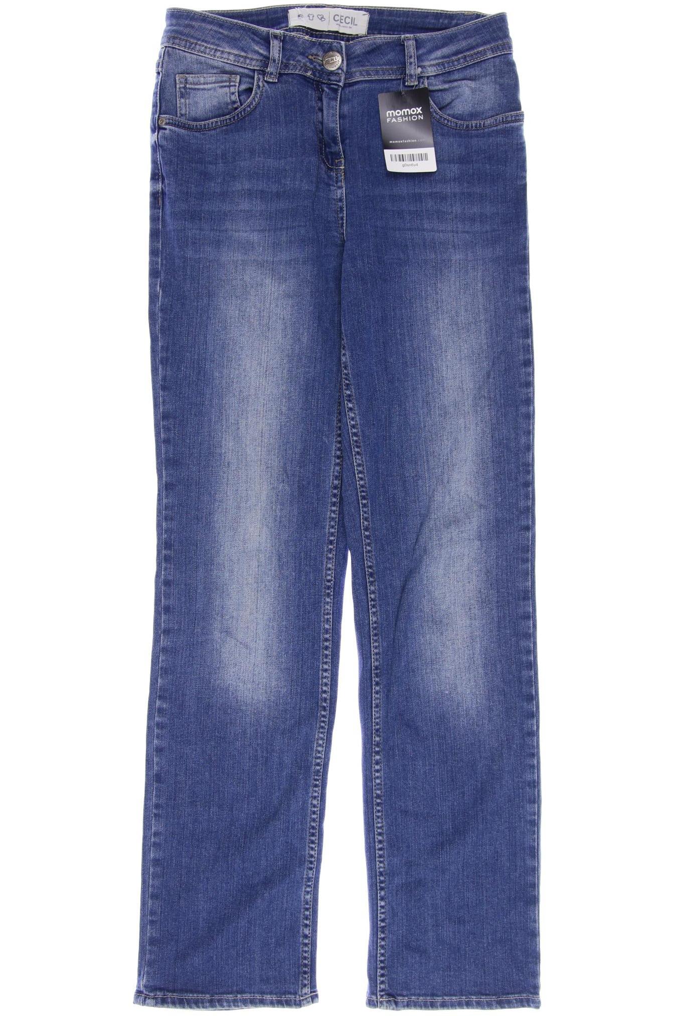 

CECIL Damen Jeans, marineblau