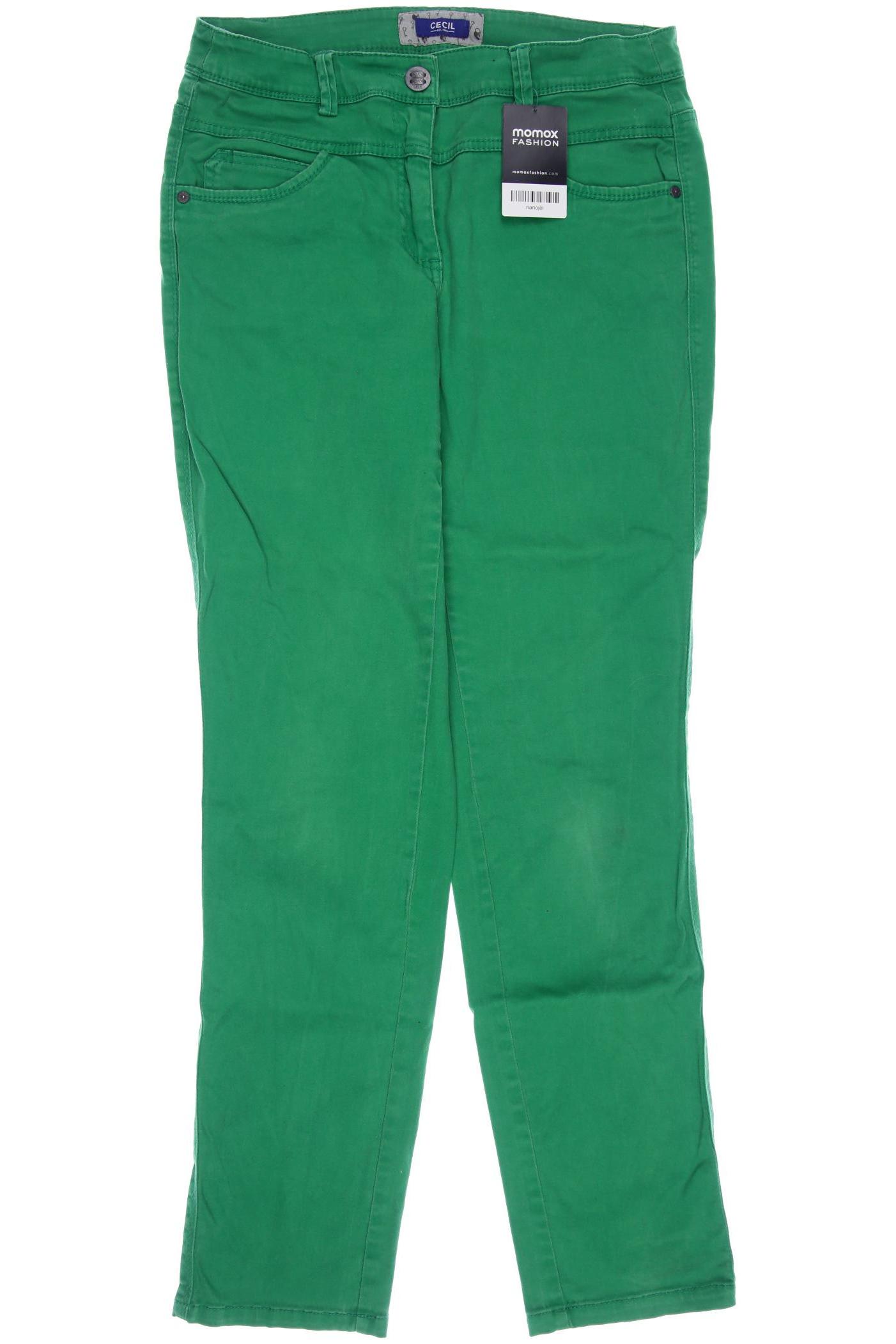 

Cecil Damen Jeans, grün, Gr. 30