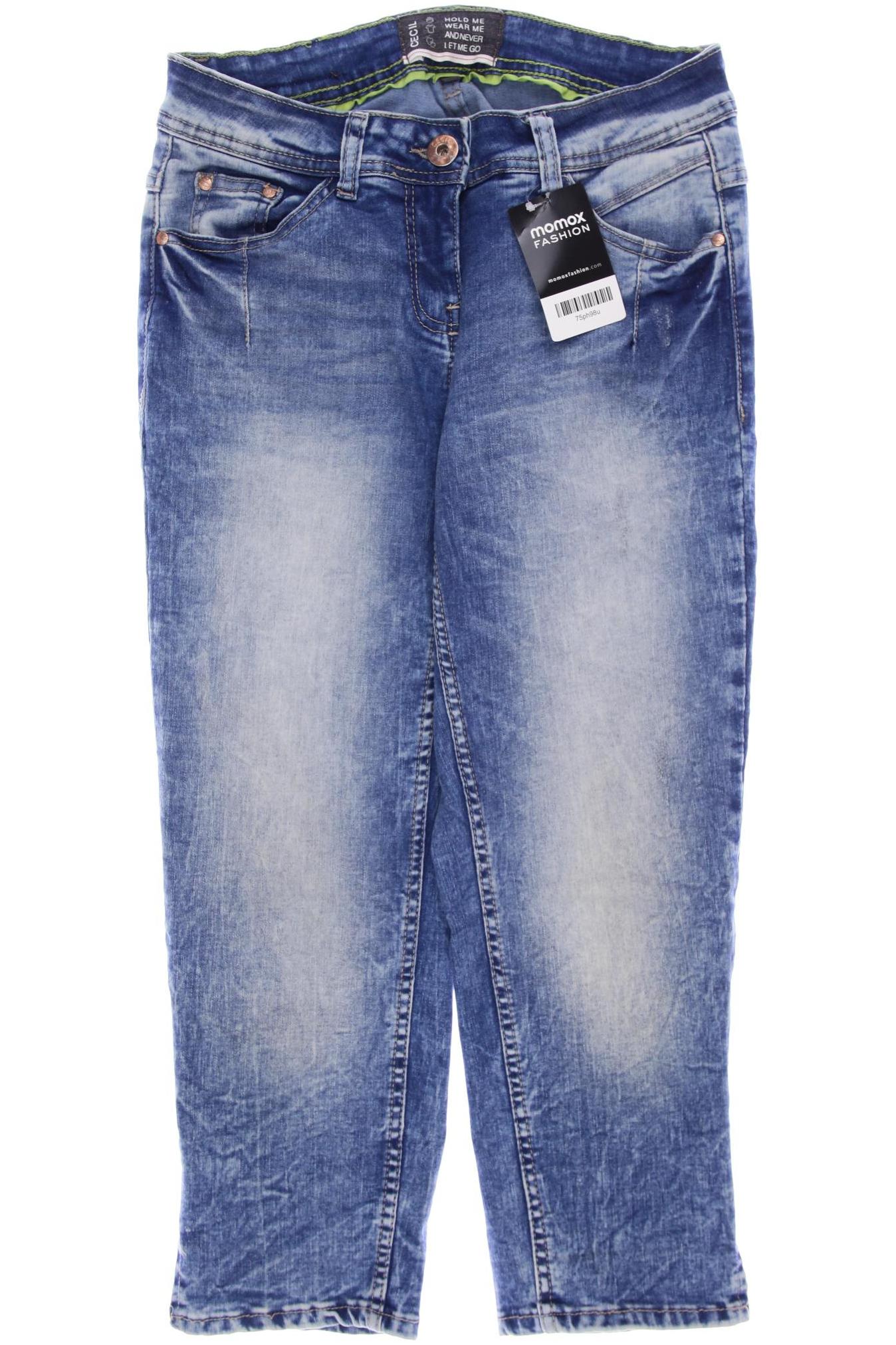 

CECIL Damen Jeans, blau