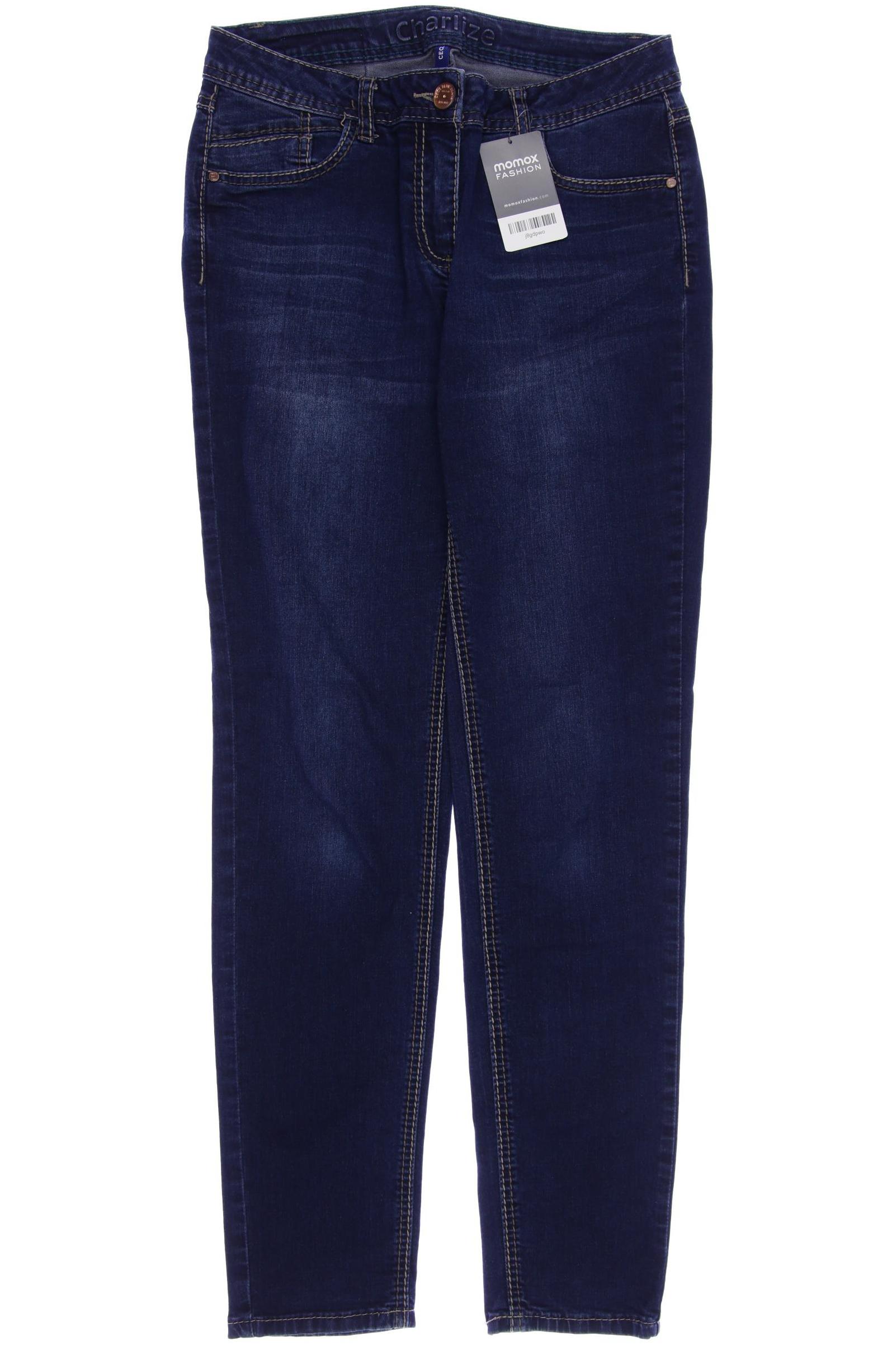 

CECIL Damen Jeans, marineblau