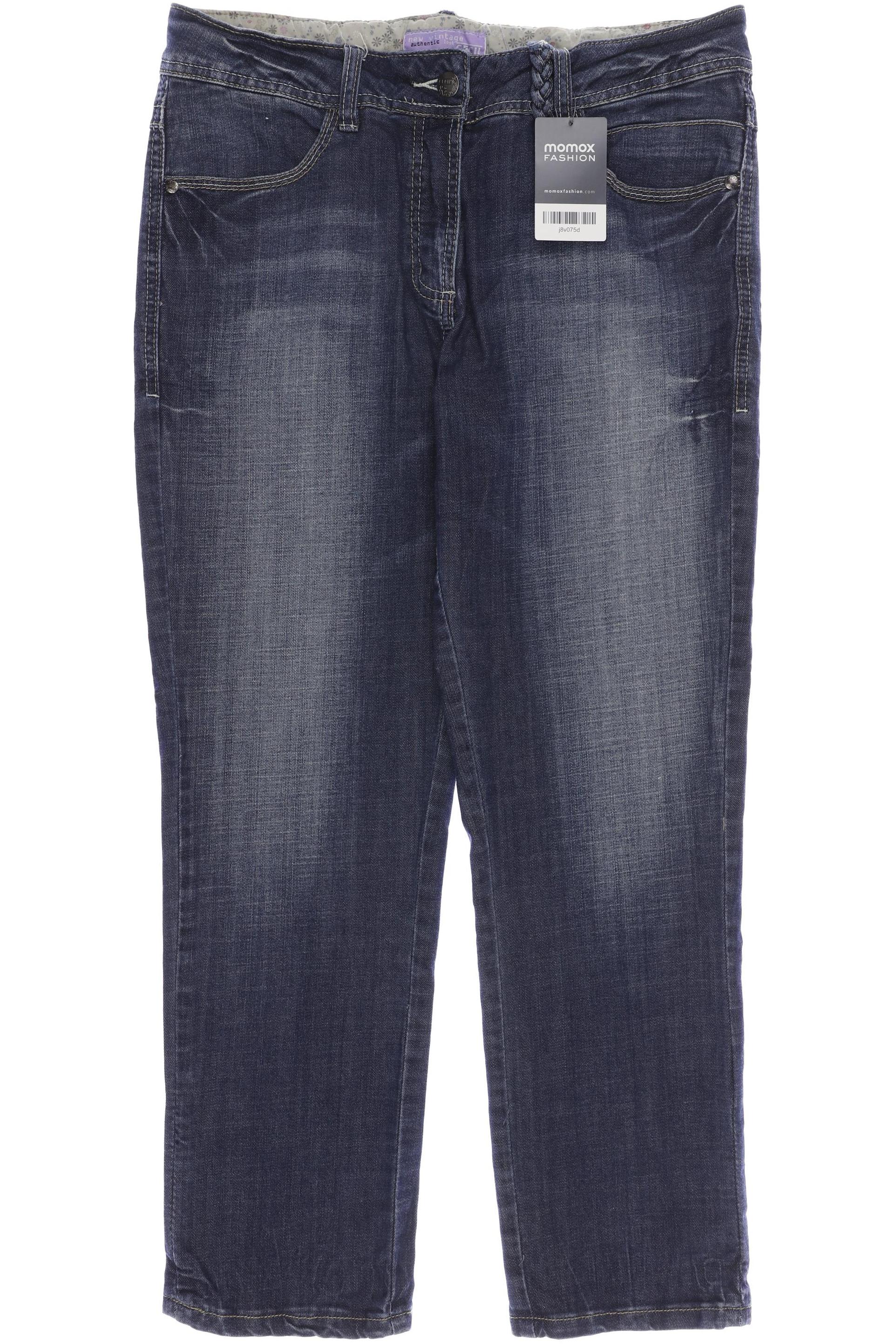 

CECIL Damen Jeans, blau