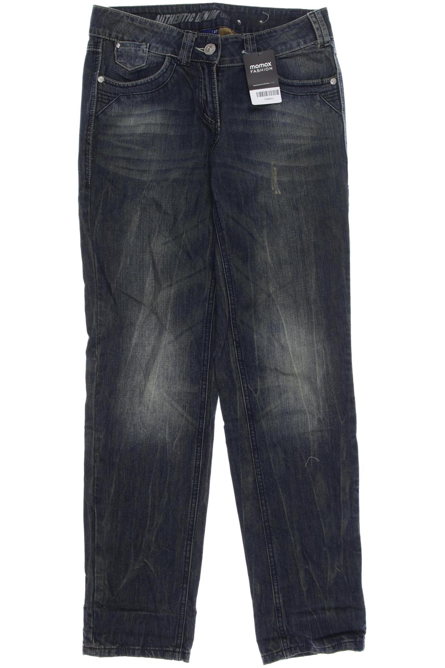 

Cecil Damen Jeans, marineblau, Gr. 27