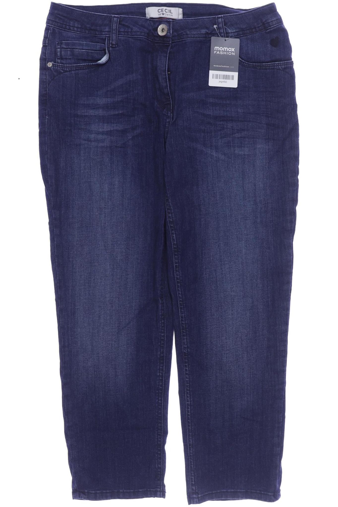

CECIL Damen Jeans, blau