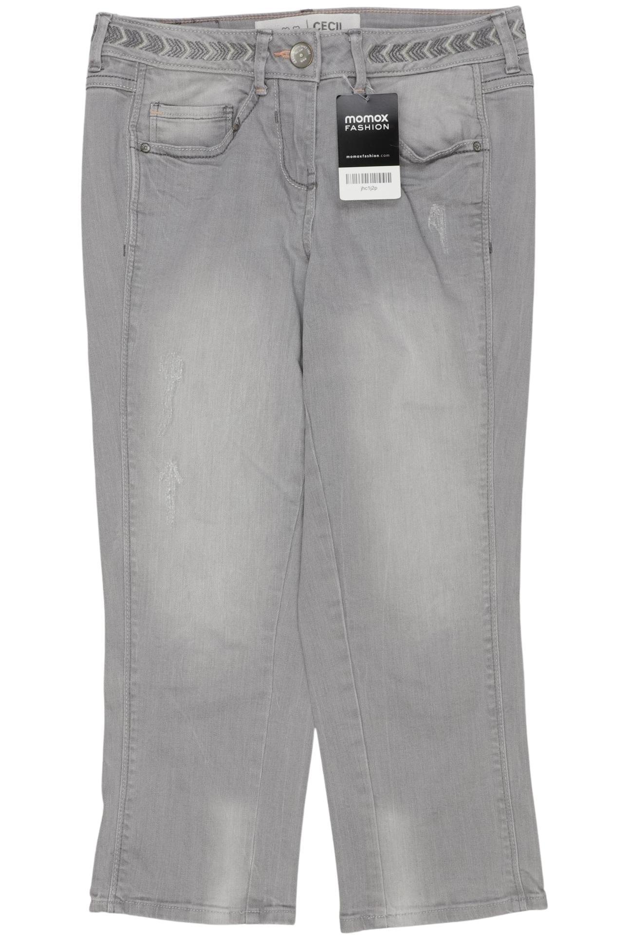 

Cecil Damen Jeans, grau, Gr. 26