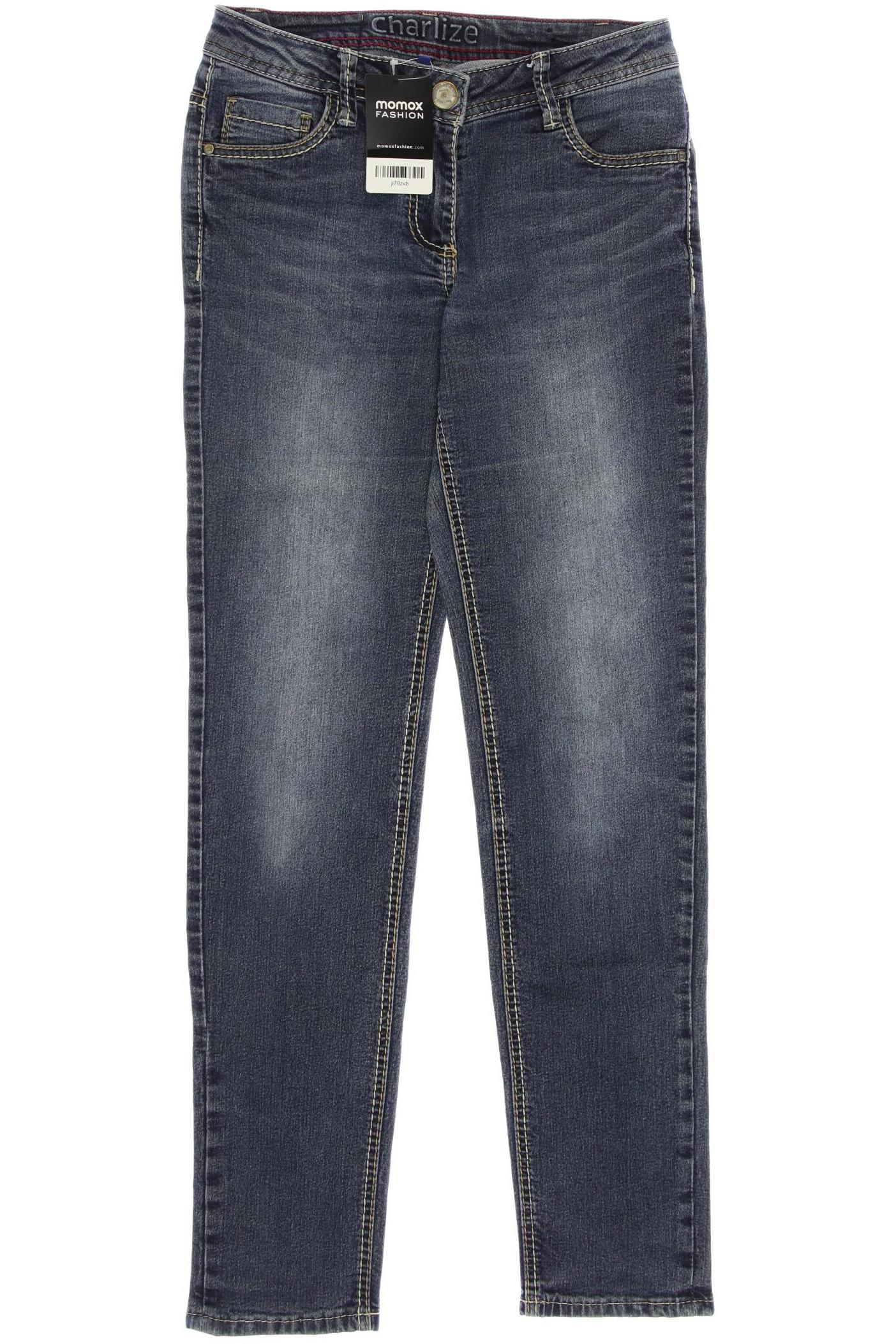 

CECIL Damen Jeans, blau