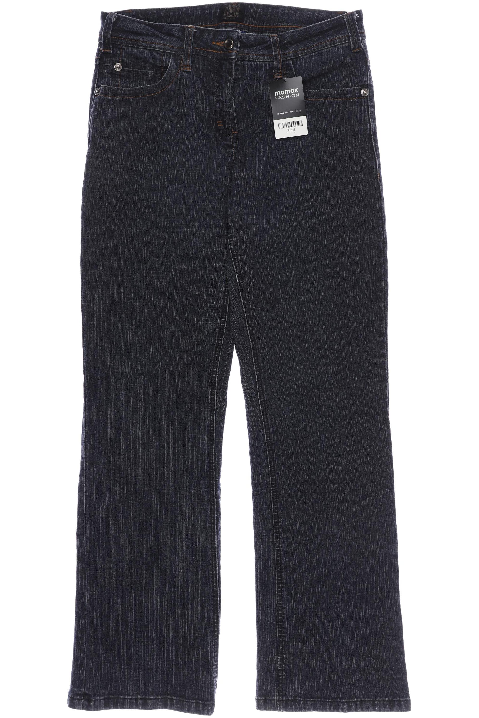 

CECIL Damen Jeans, marineblau