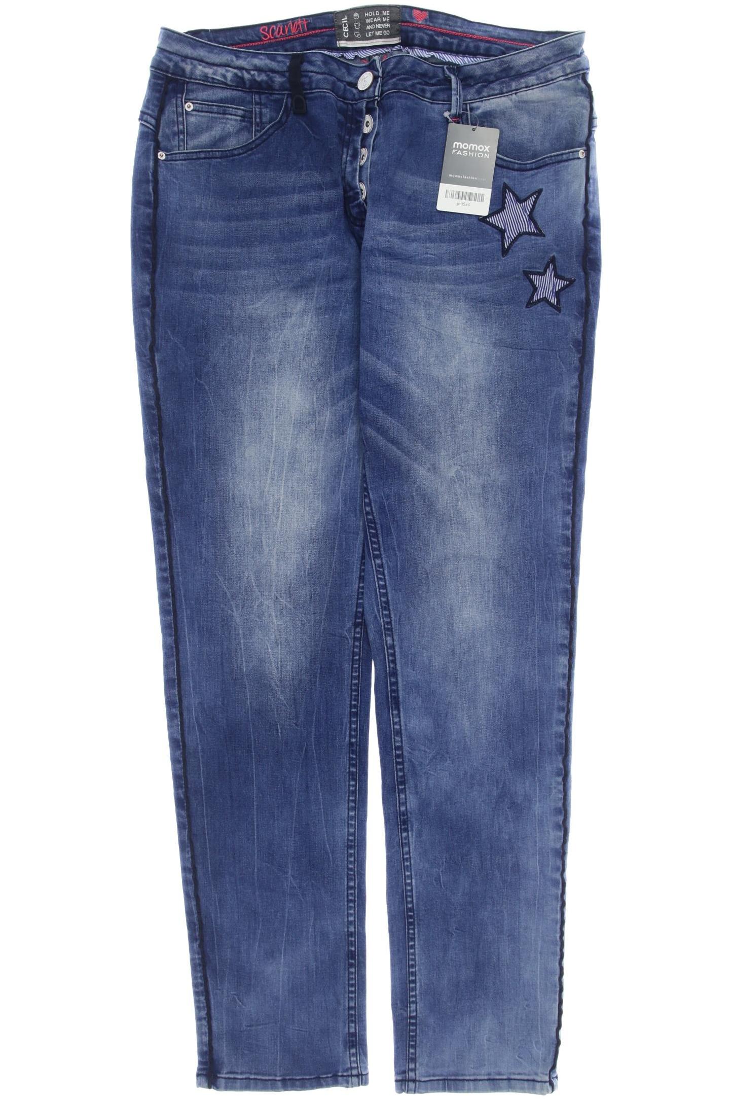 

Cecil Damen Jeans, blau, Gr. 32