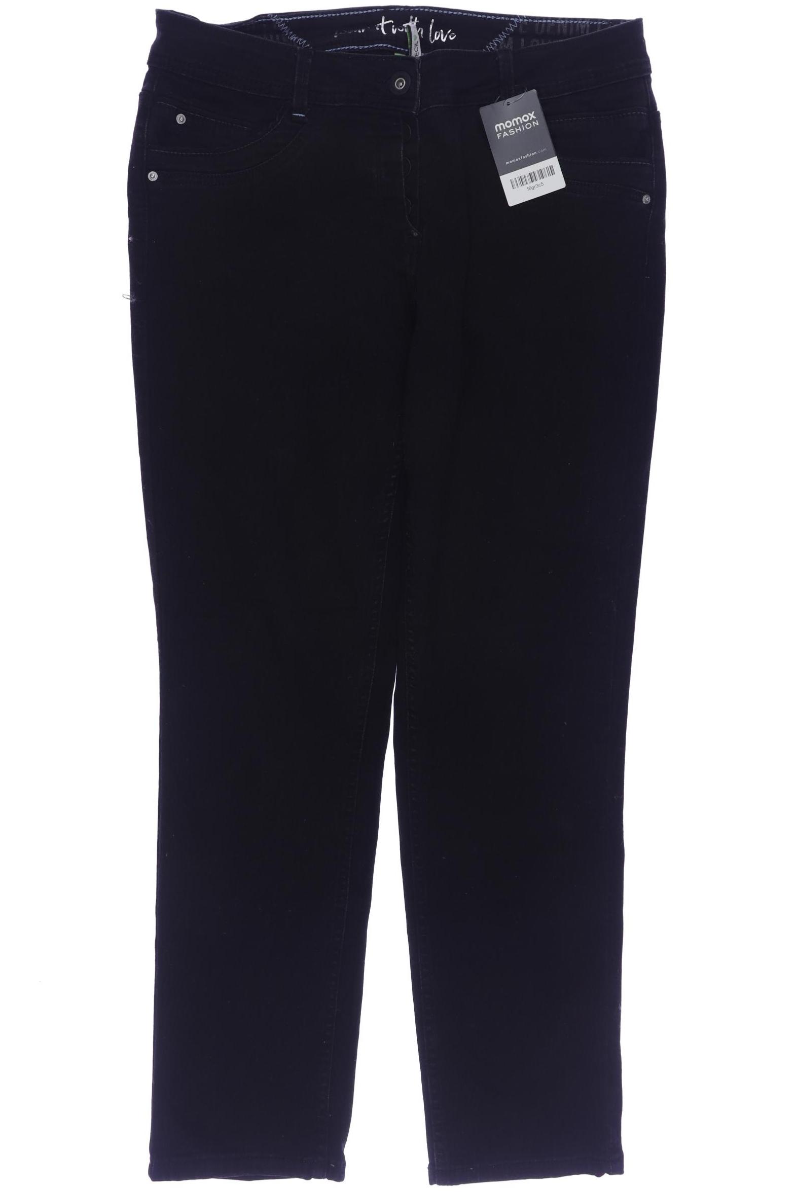 

Cecil Damen Jeans, schwarz, Gr. 29