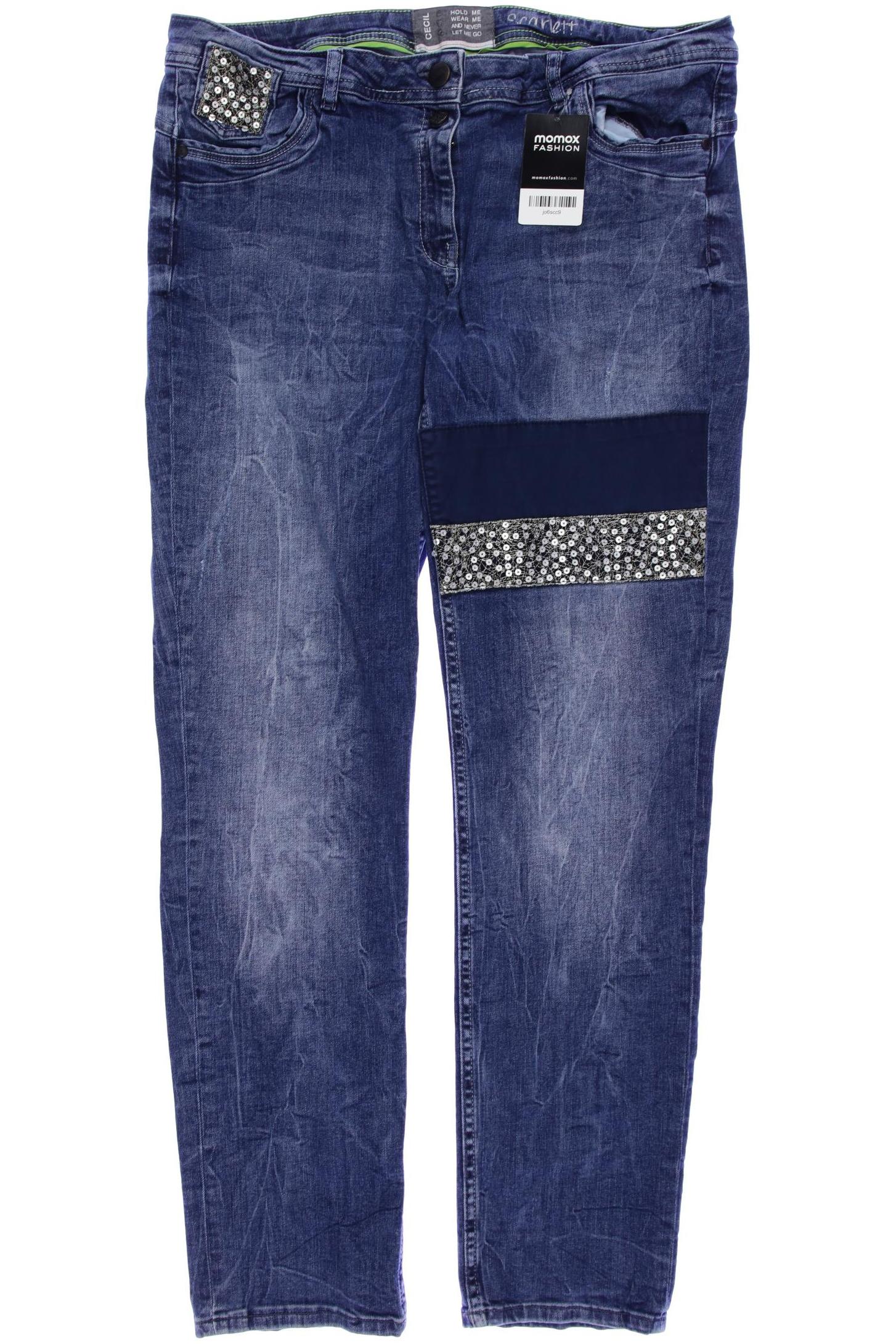 

Cecil Damen Jeans, marineblau, Gr. 34