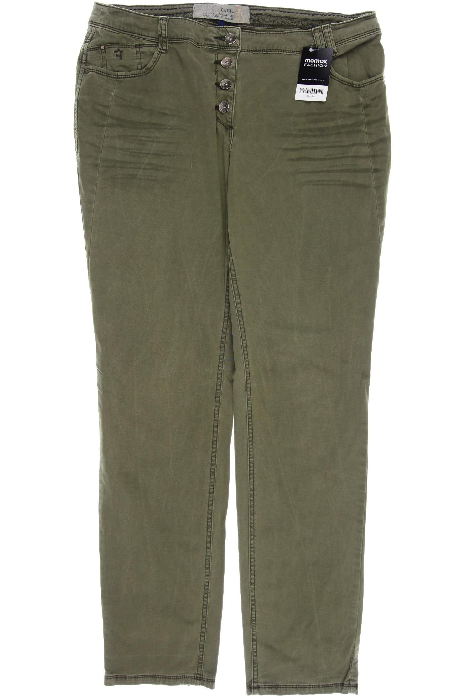 

Cecil Damen Jeans, grün, Gr. 33