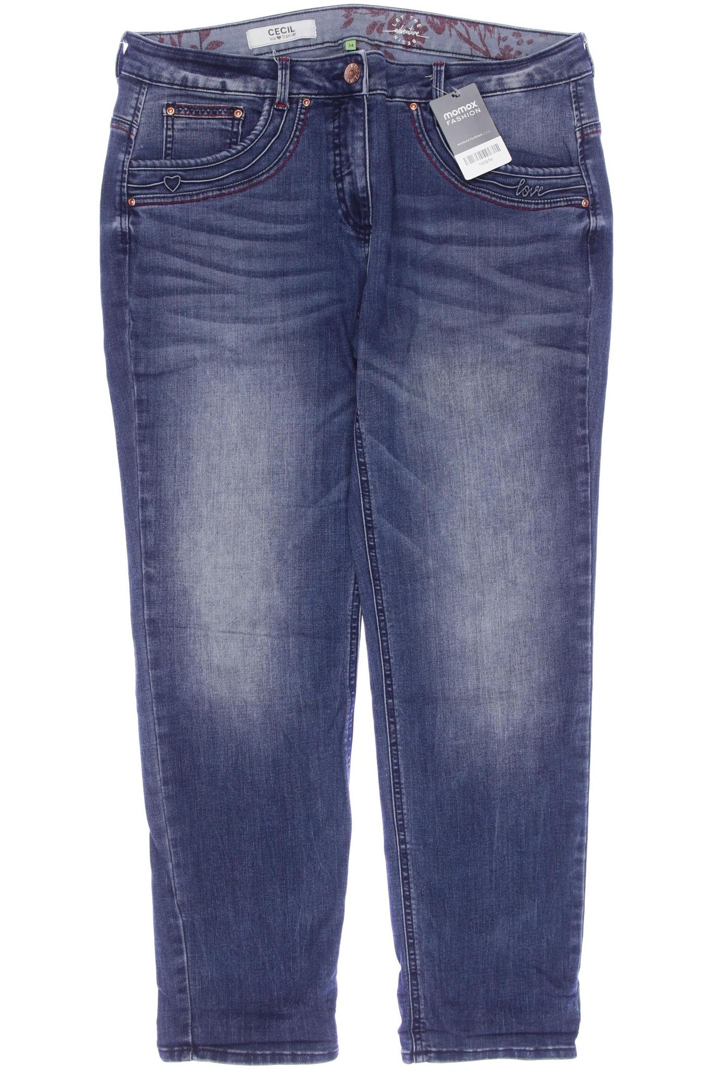 

Cecil Damen Jeans, blau, Gr. 34