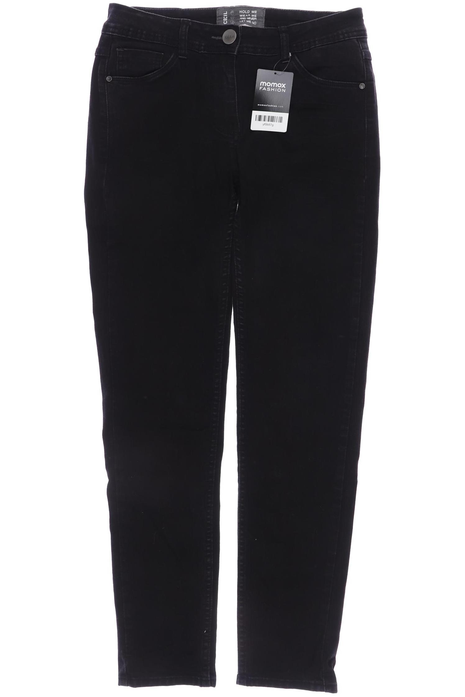 

Cecil Damen Jeans, schwarz, Gr. 27