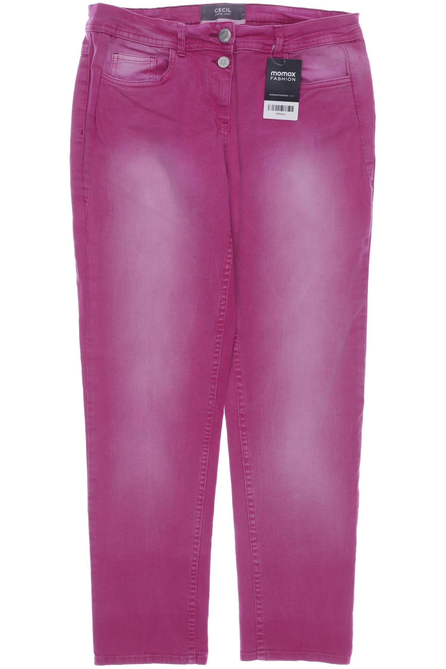 

CECIL Damen Jeans, pink