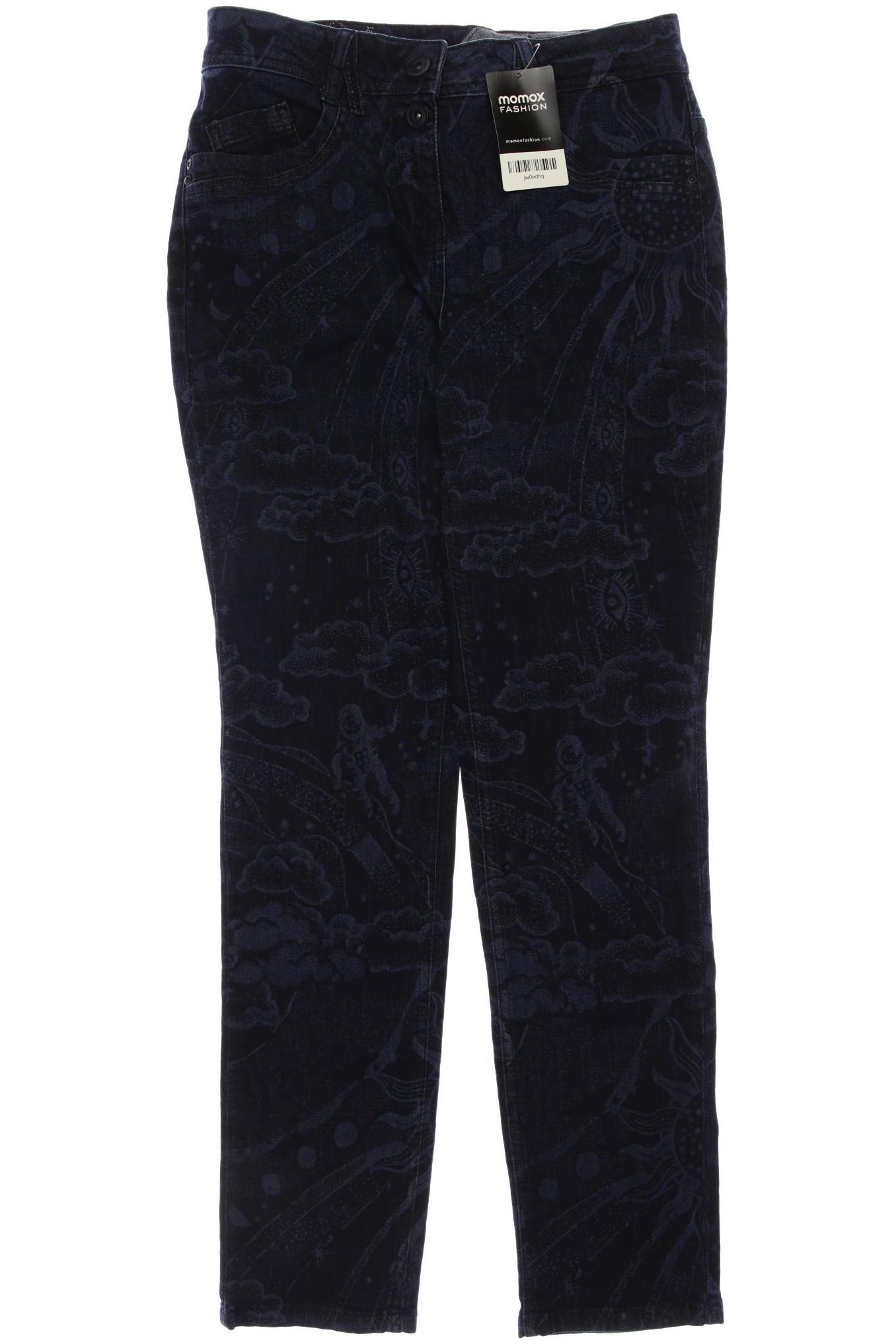 

CECIL Damen Jeans, blau