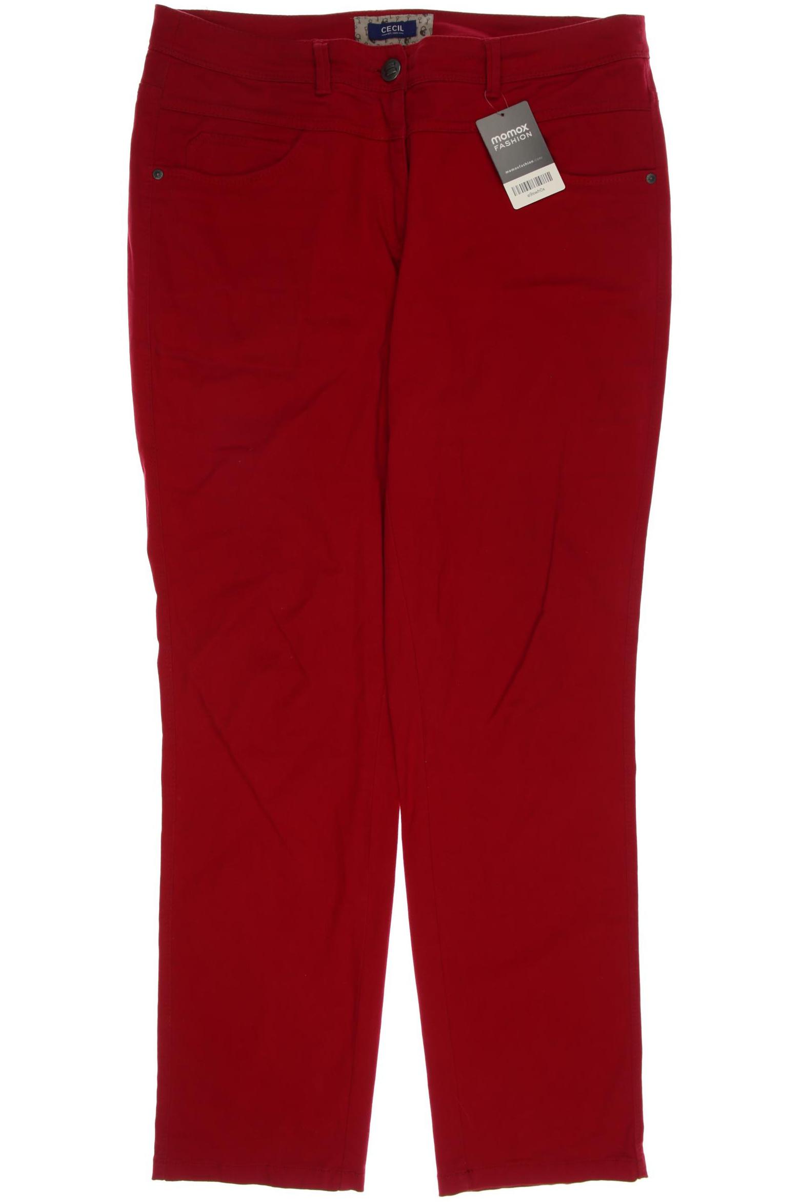 

CECIL Damen Jeans, rot