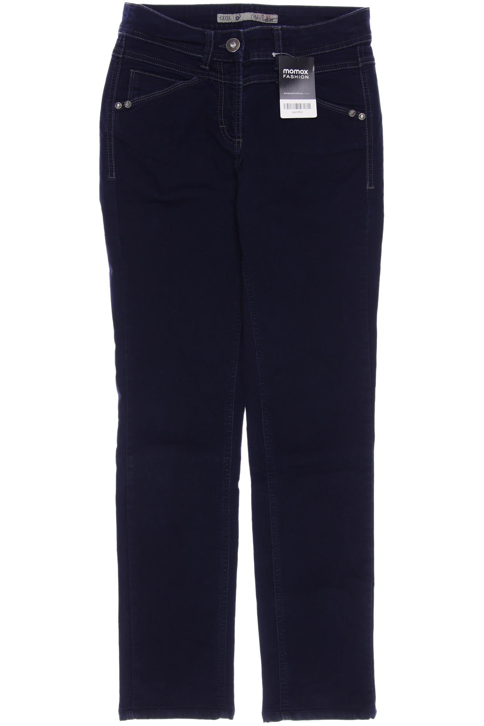 

CECIL Damen Jeans, blau