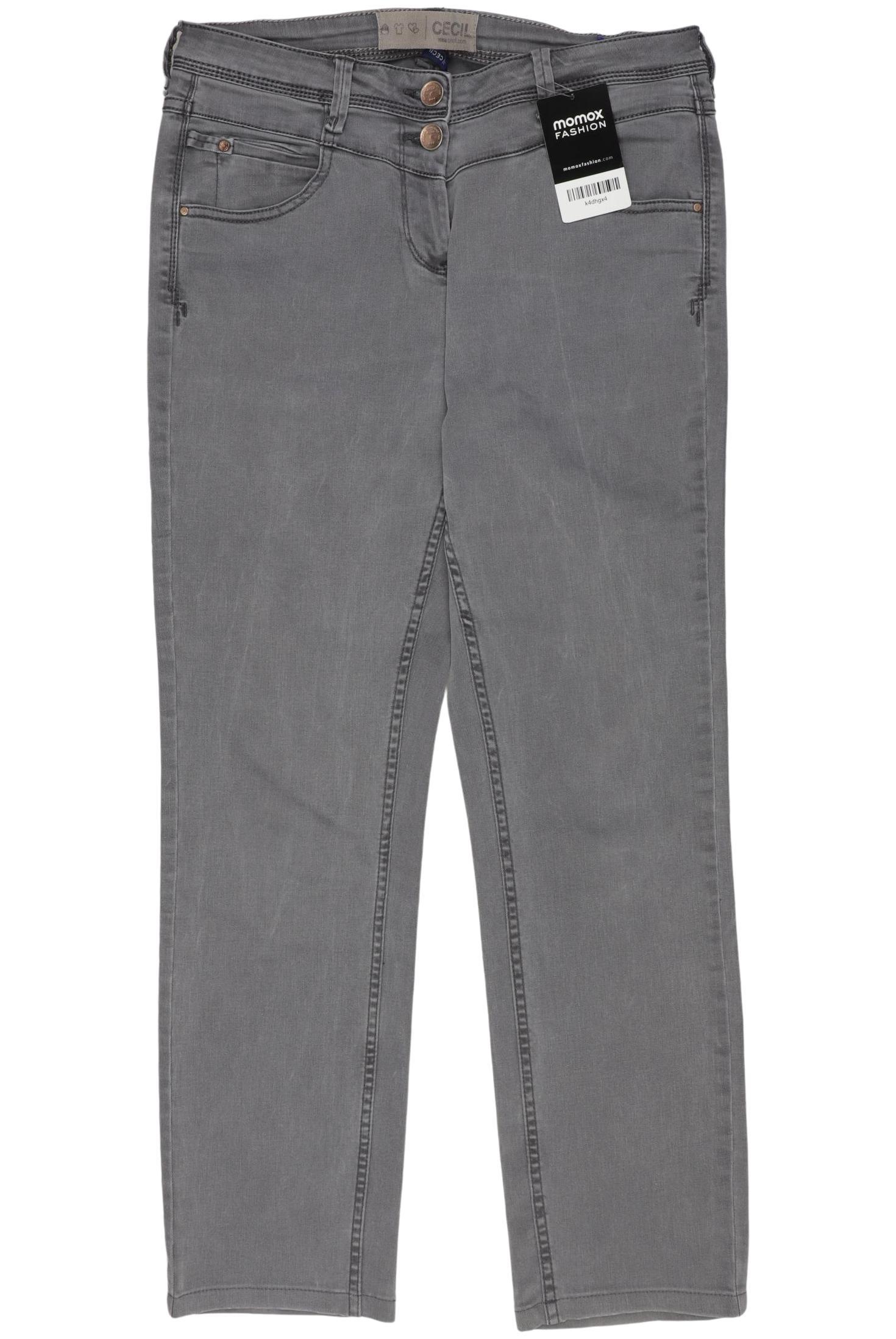 

Cecil Damen Jeans, grau, Gr. 26