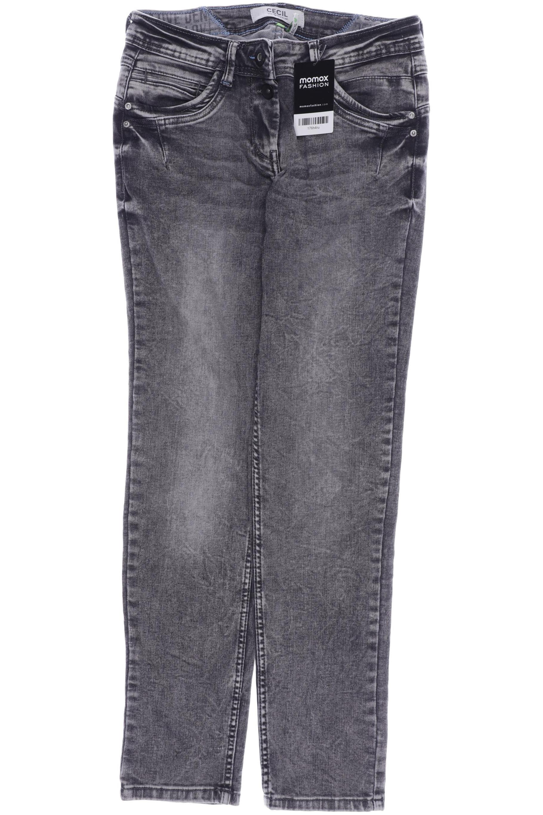

Cecil Damen Jeans, grau, Gr. 30