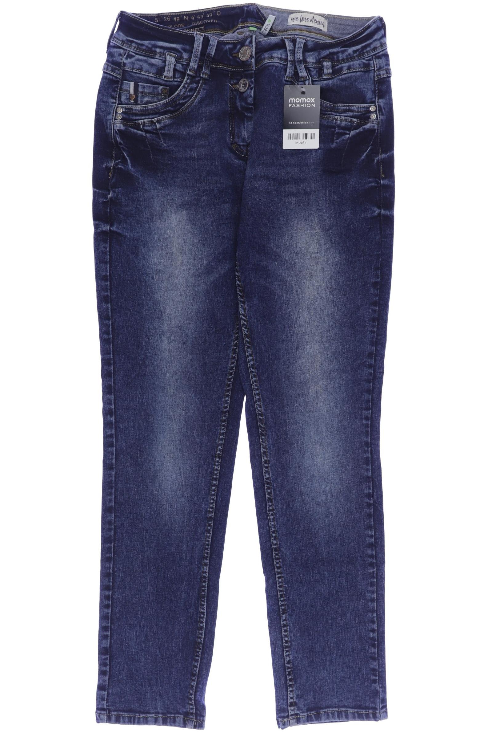 

Cecil Damen Jeans, marineblau, Gr. 28