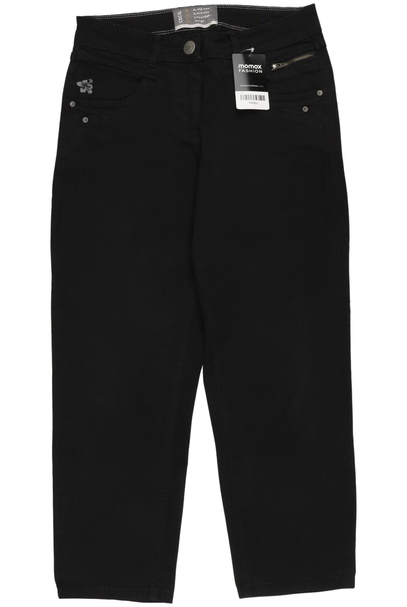 

Cecil Damen Jeans, schwarz, Gr. 27