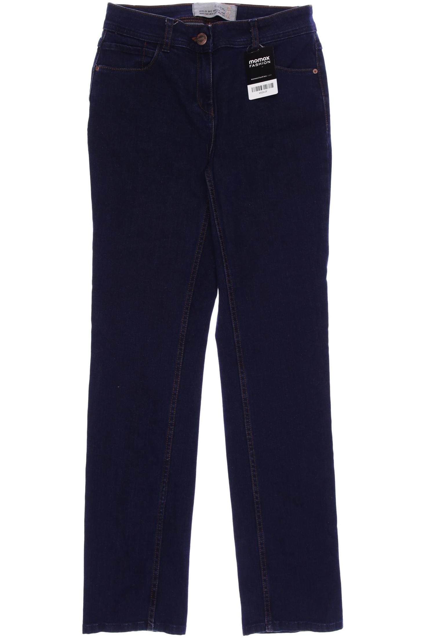 

CECIL Damen Jeans, marineblau