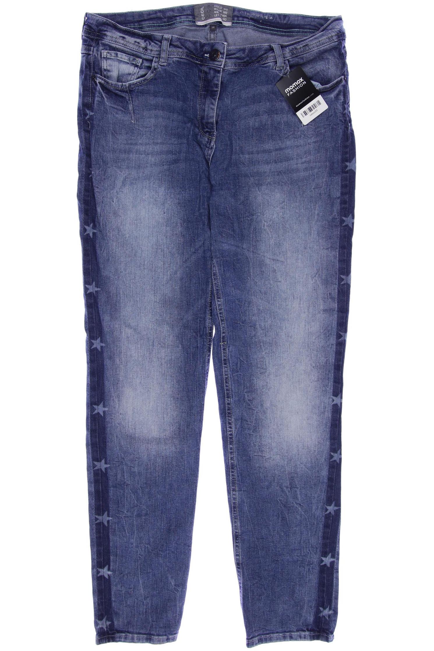 

Cecil Damen Jeans, blau, Gr. 48