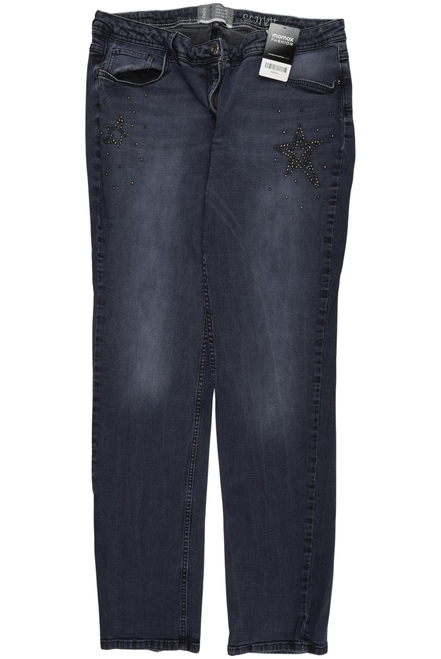 

Cecil Damen Jeans, marineblau, Gr. 36