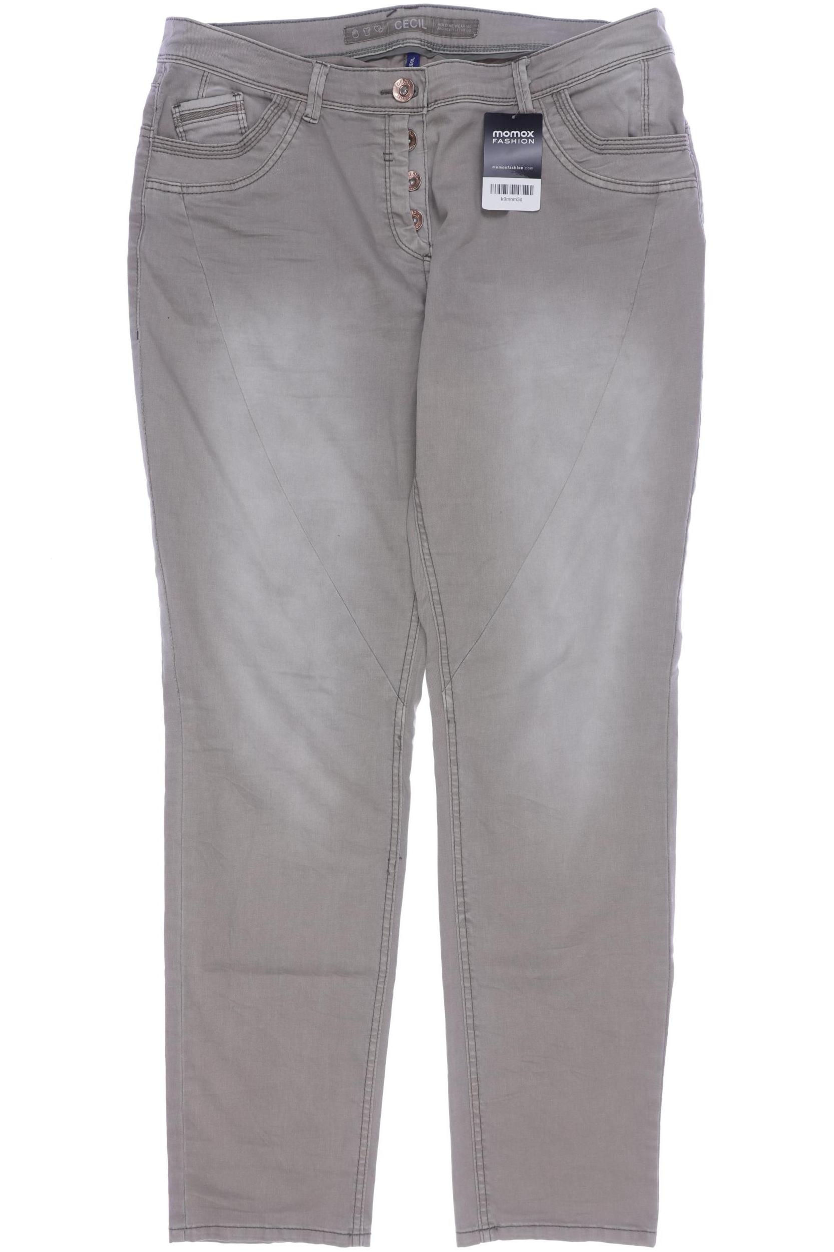 

Cecil Damen Jeans, beige, Gr. 44
