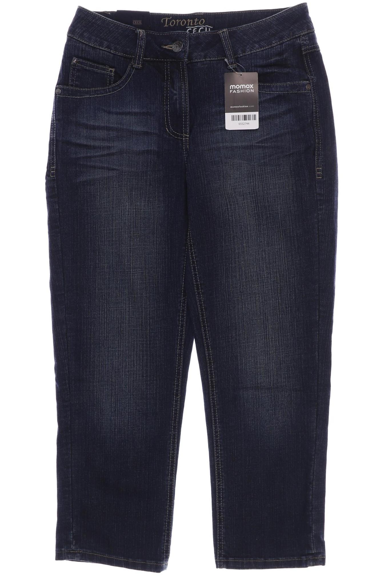 

CECIL Damen Jeans, marineblau