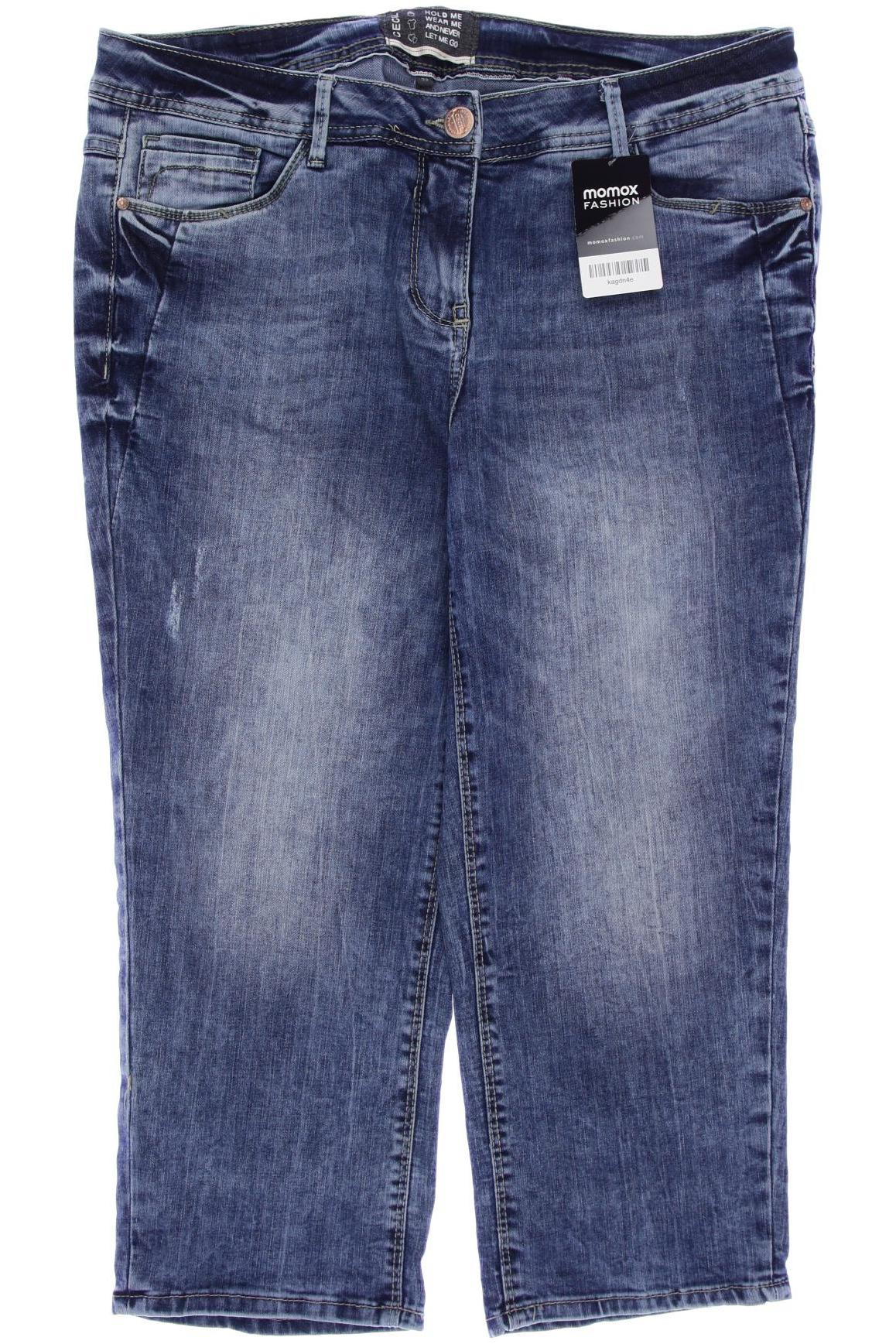 

CECIL Damen Jeans, blau