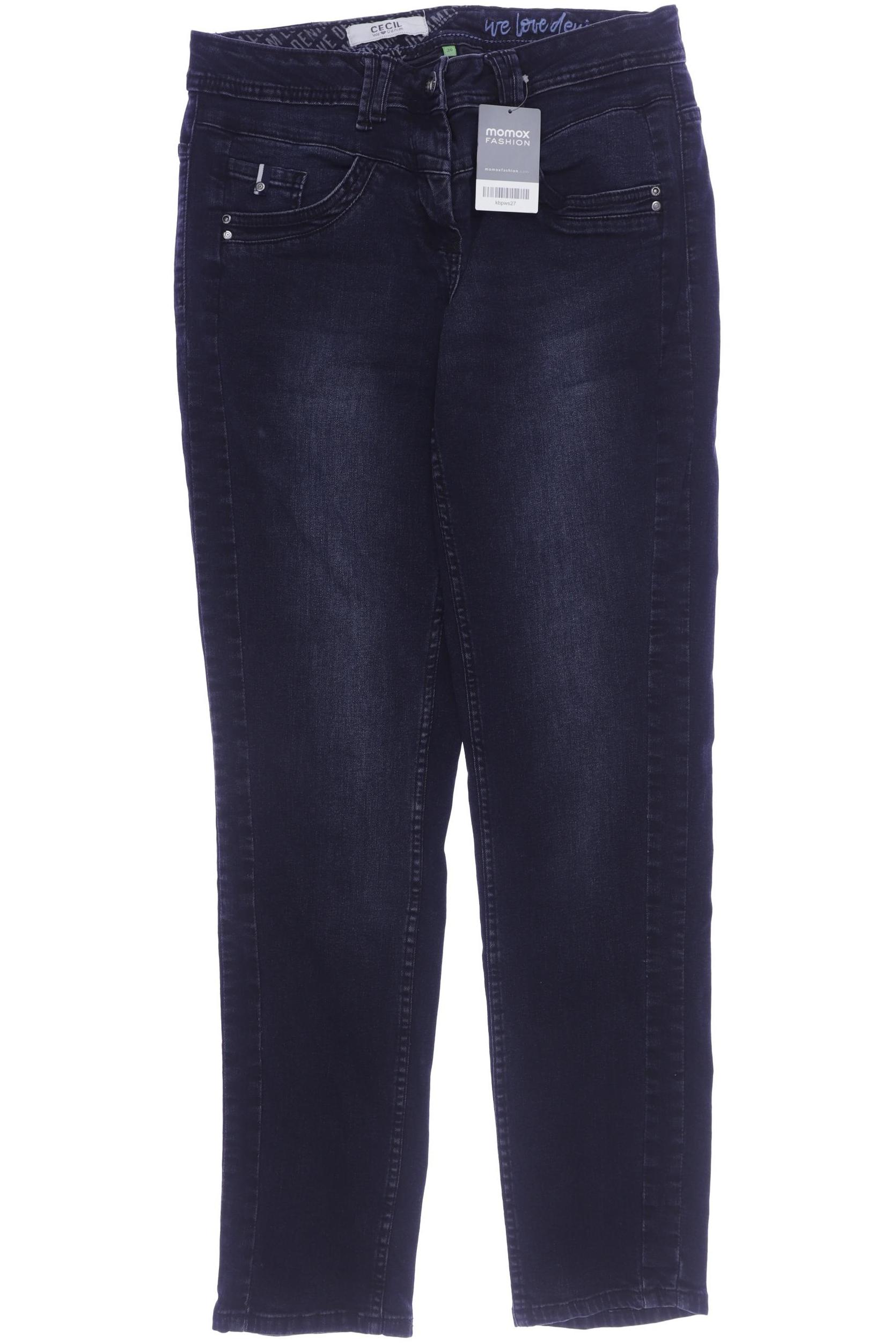 

Cecil Damen Jeans, marineblau, Gr. 30