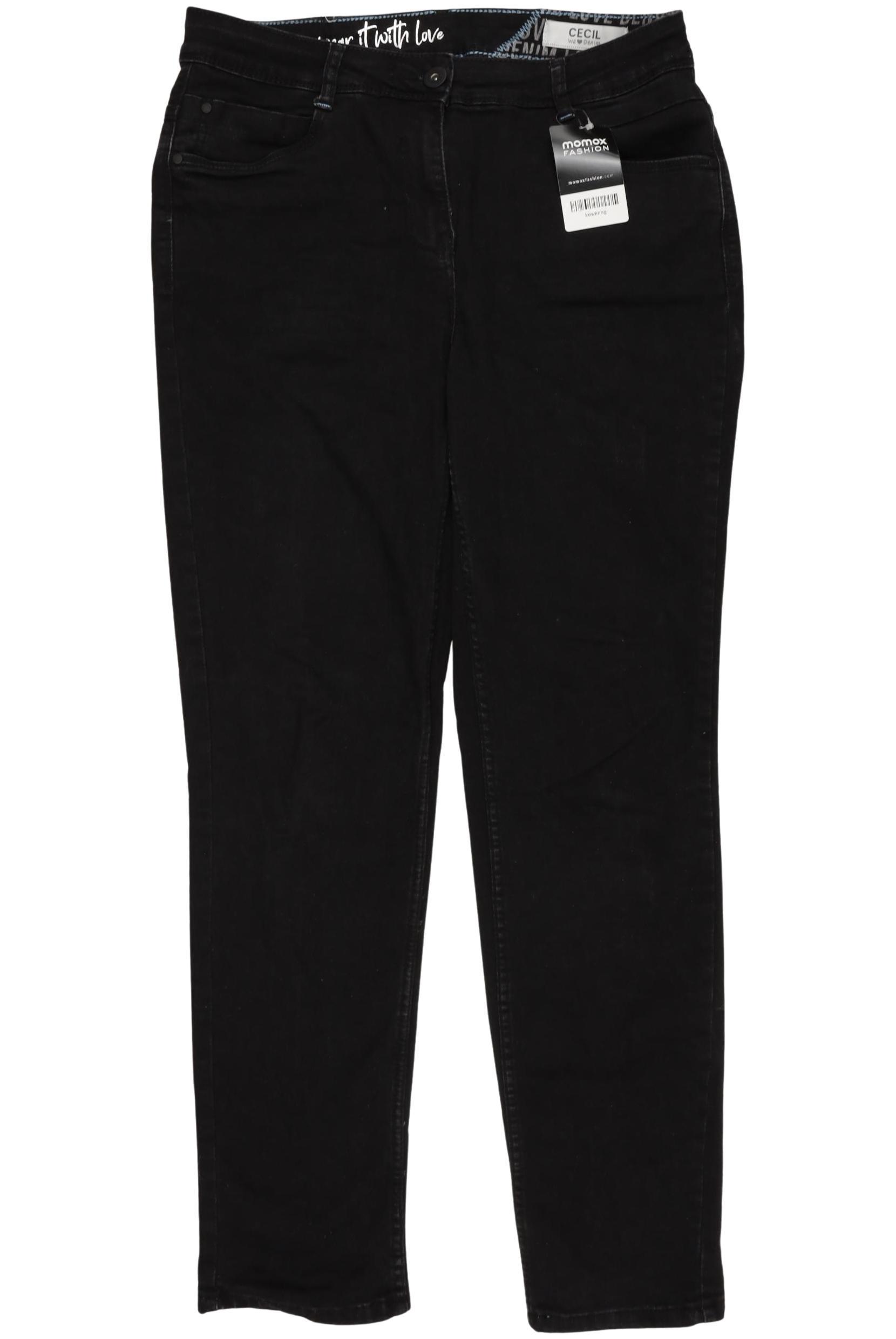 

Cecil Damen Jeans, schwarz, Gr. 30