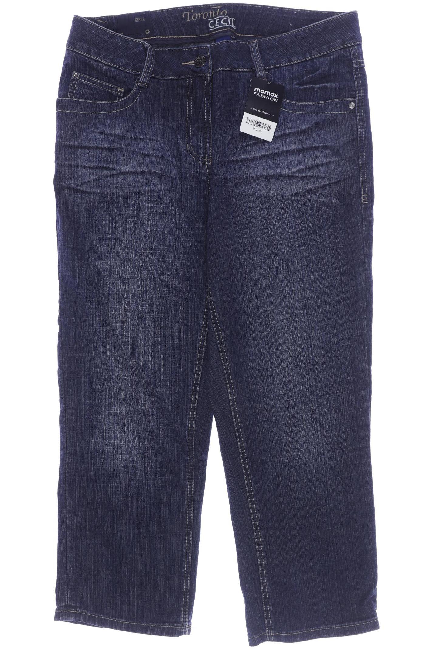 

CECIL Damen Jeans, blau