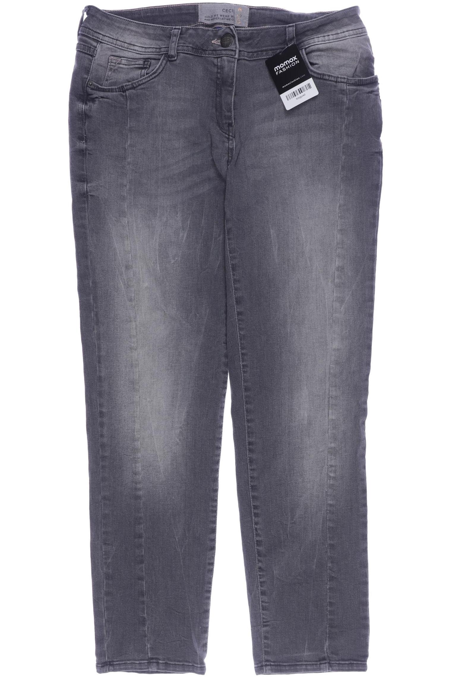 

Cecil Damen Jeans, grau, Gr. 32
