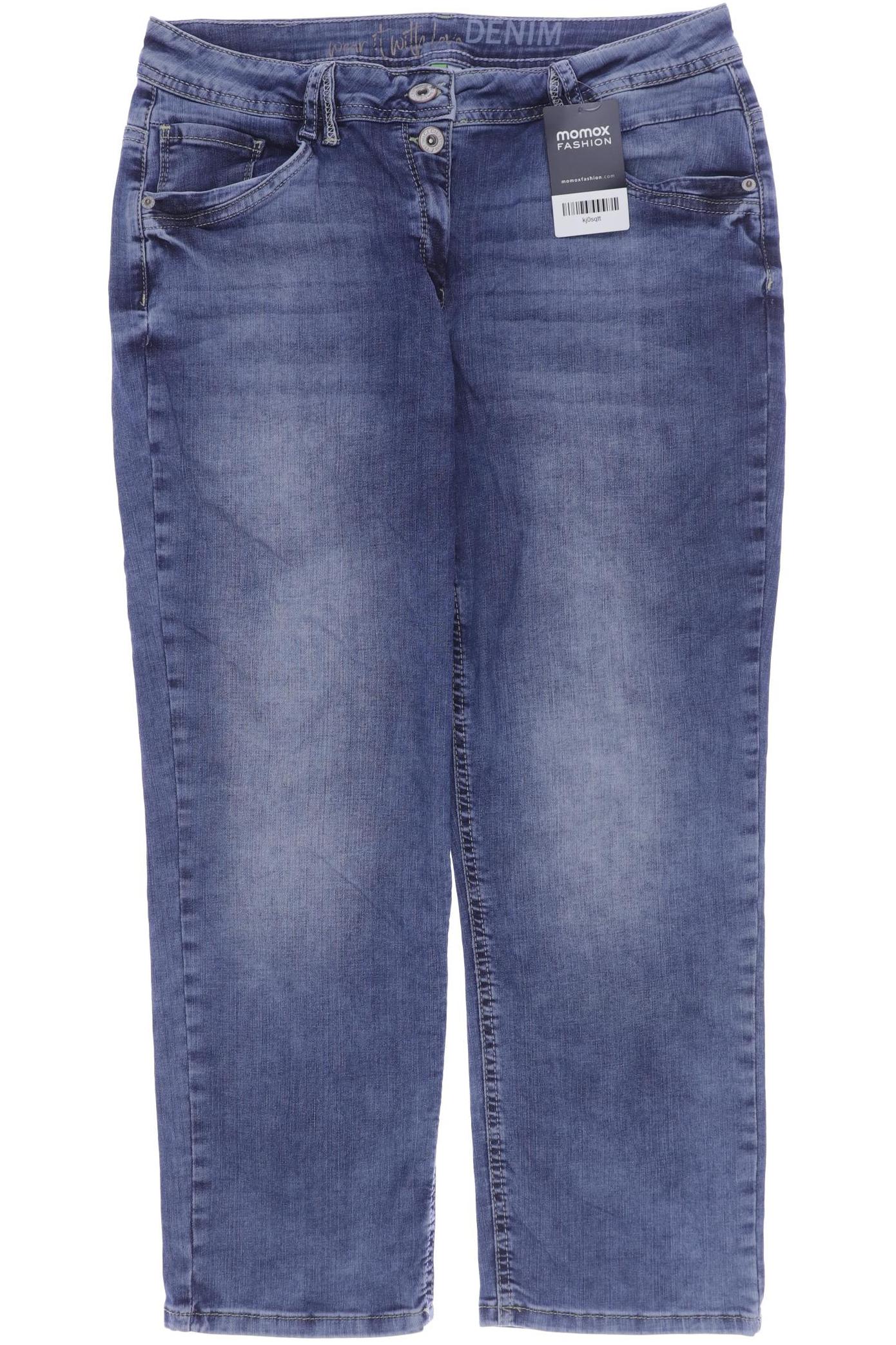 

CECIL Damen Jeans, blau