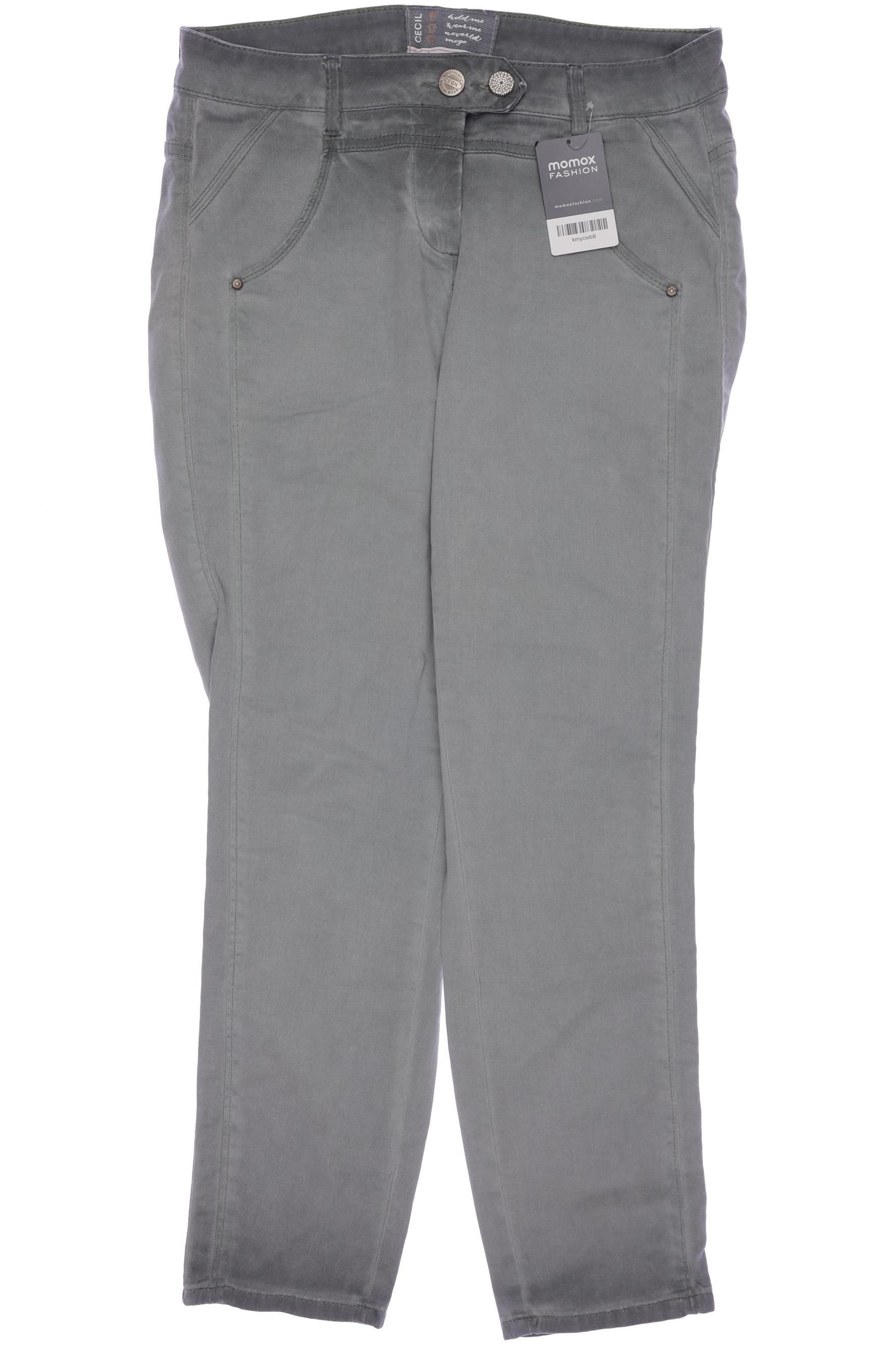 

Cecil Damen Jeans, grün, Gr. 28