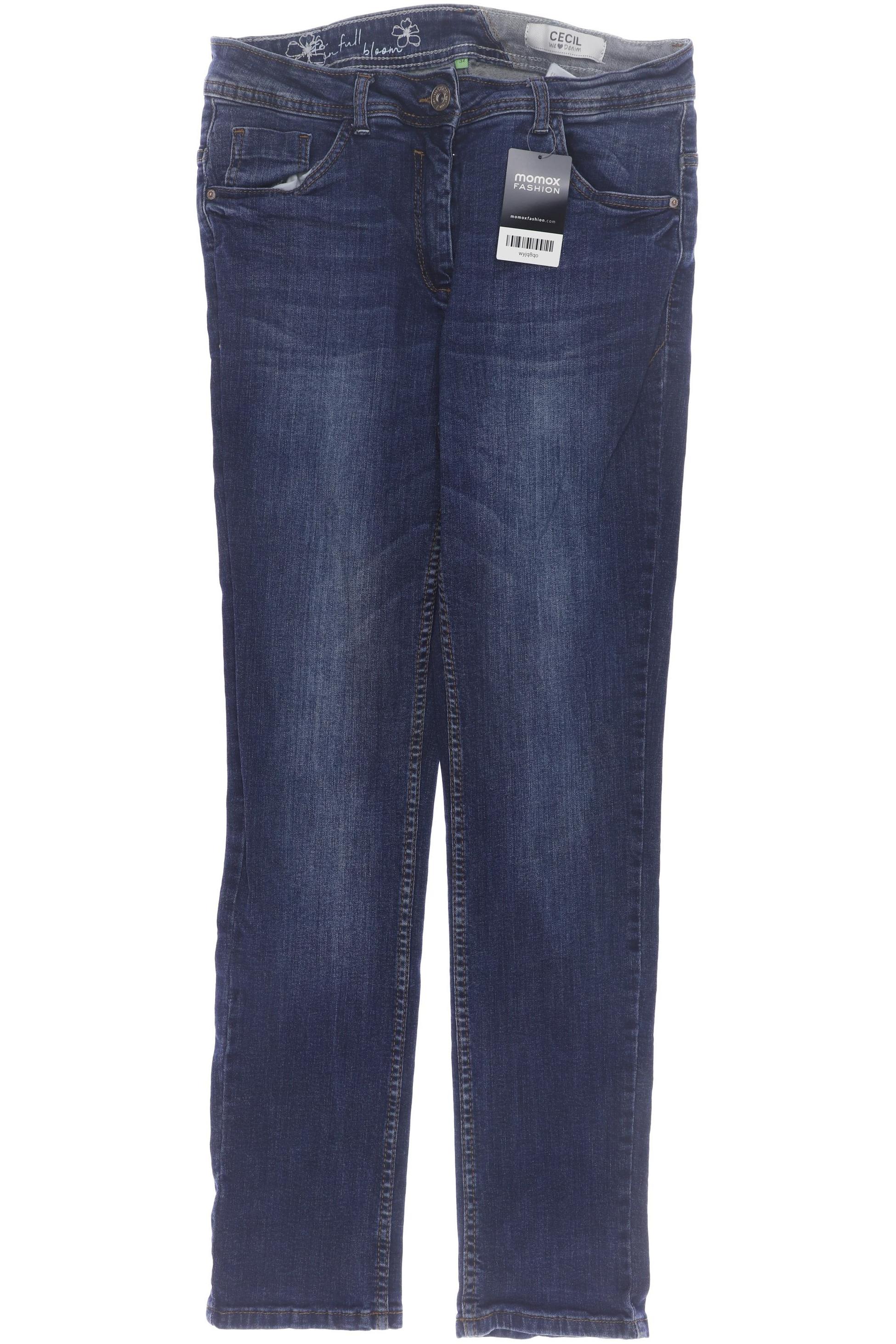 

CECIL Damen Jeans, marineblau