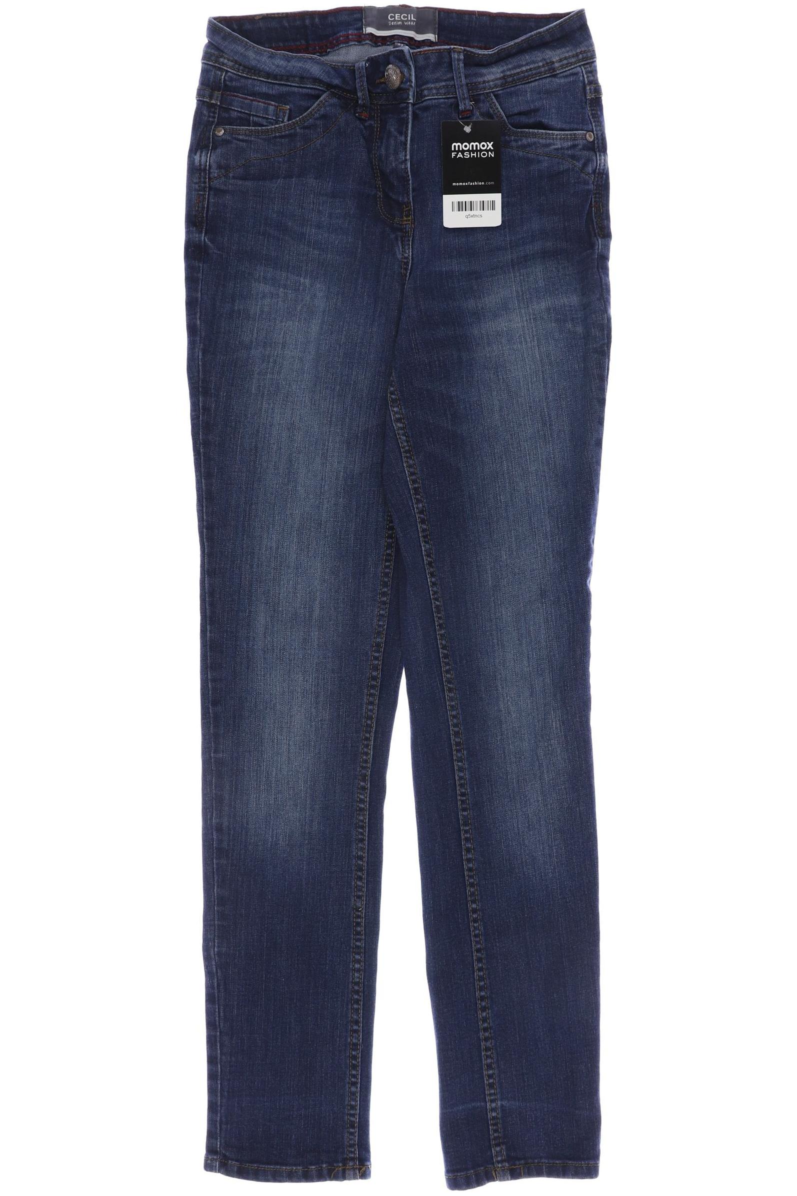 

CECIL Damen Jeans, blau