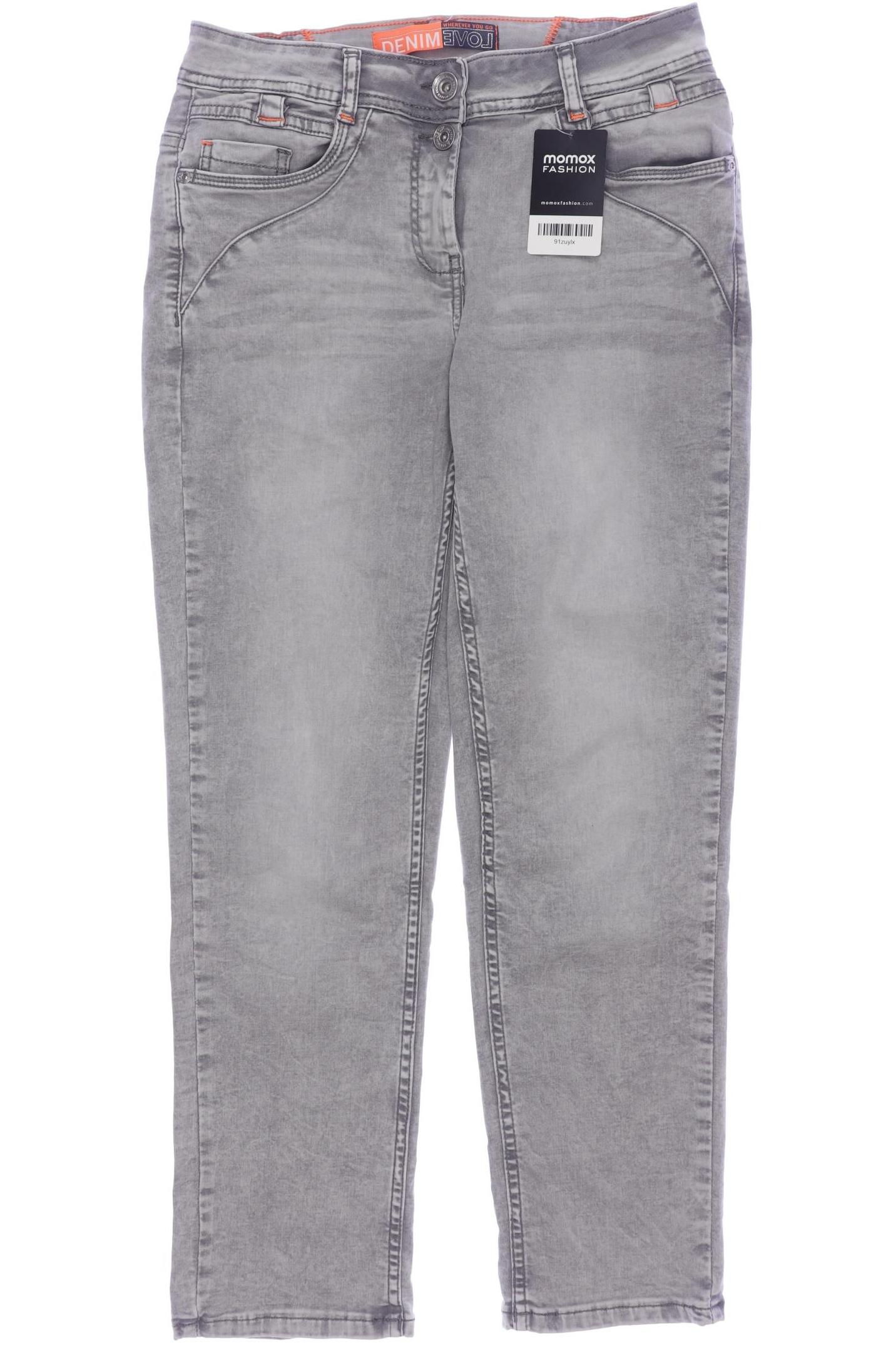 

Cecil Damen Jeans, grau, Gr. 27