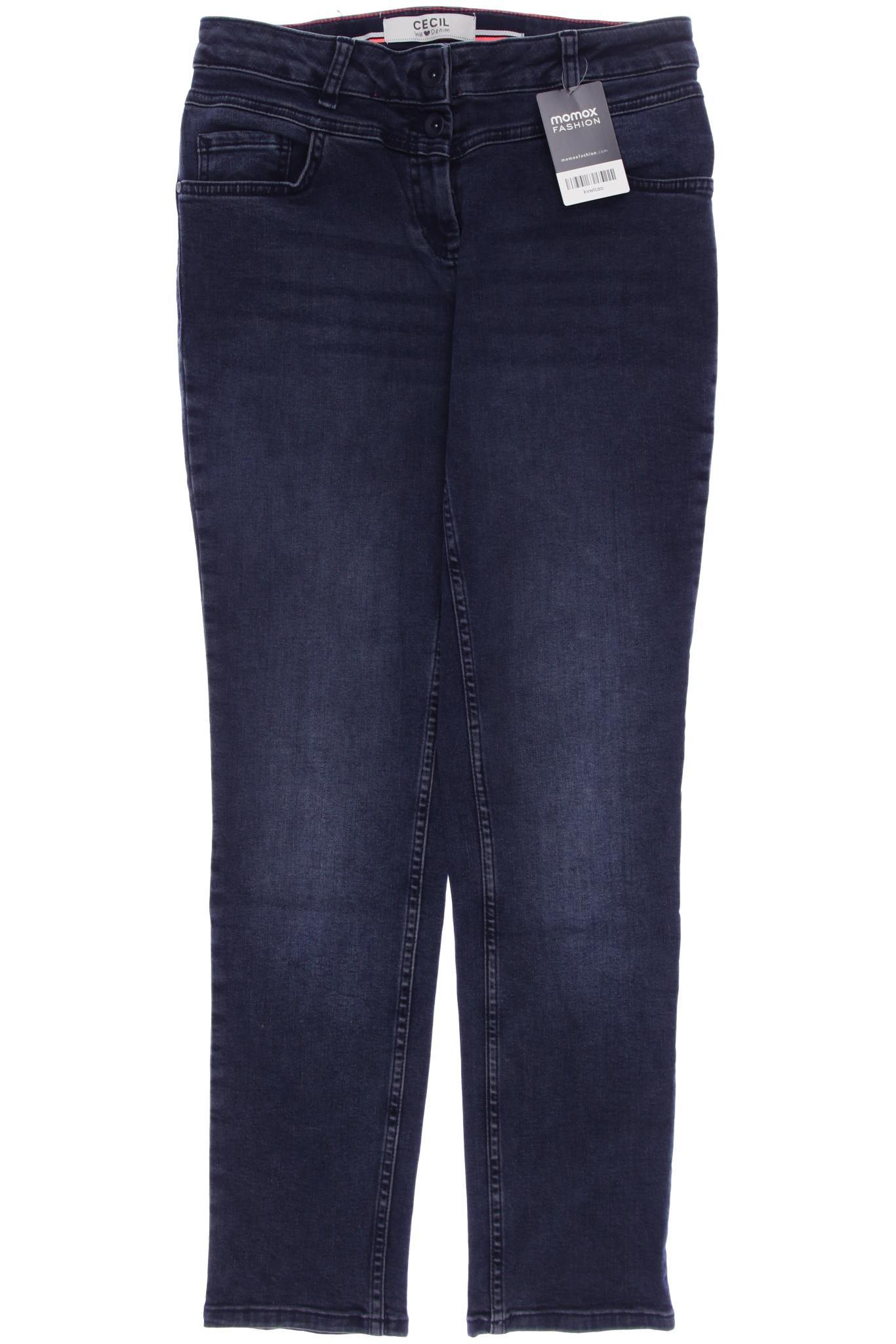 

CECIL Damen Jeans, marineblau