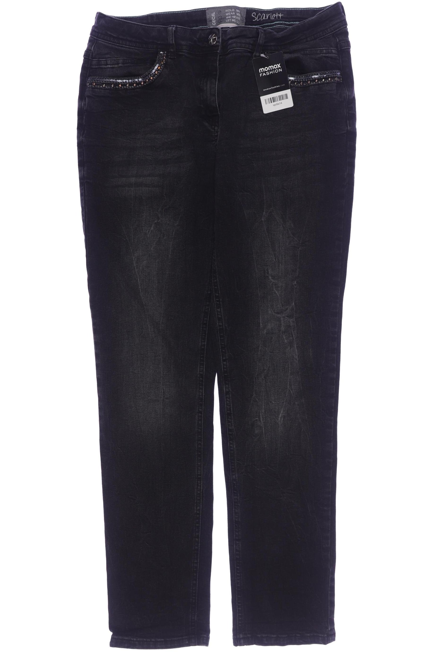 

Cecil Damen Jeans, schwarz, Gr. 33